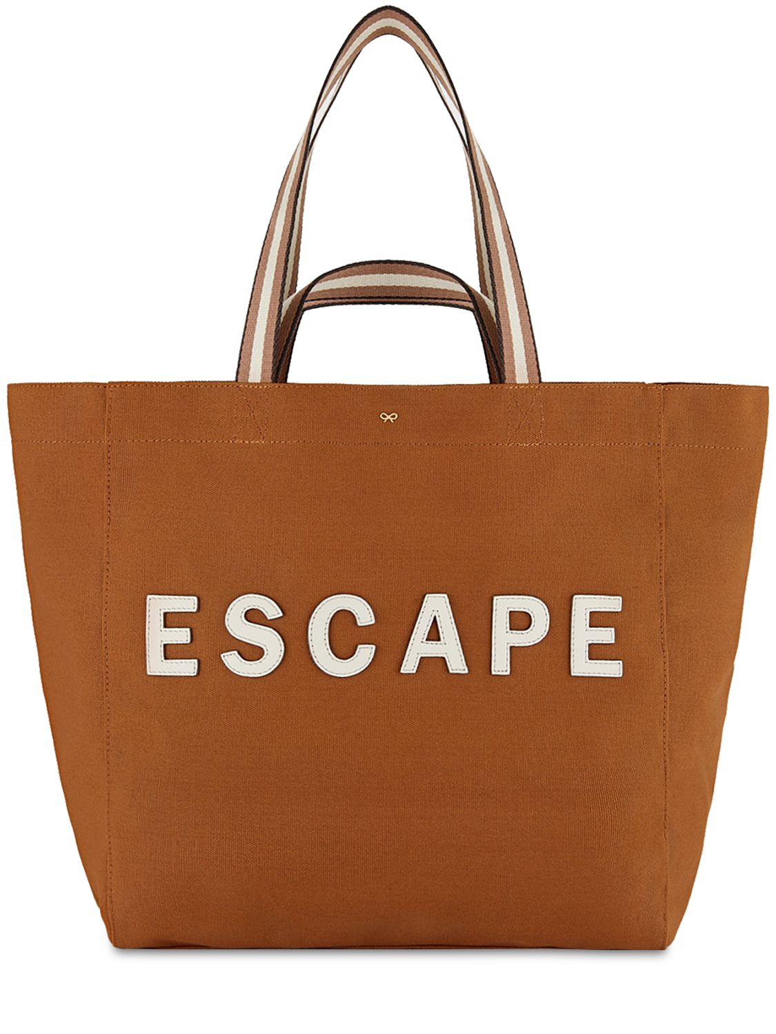 Anya Hindmarch Recycled canvas household escape tote Tan Luisaviaroma