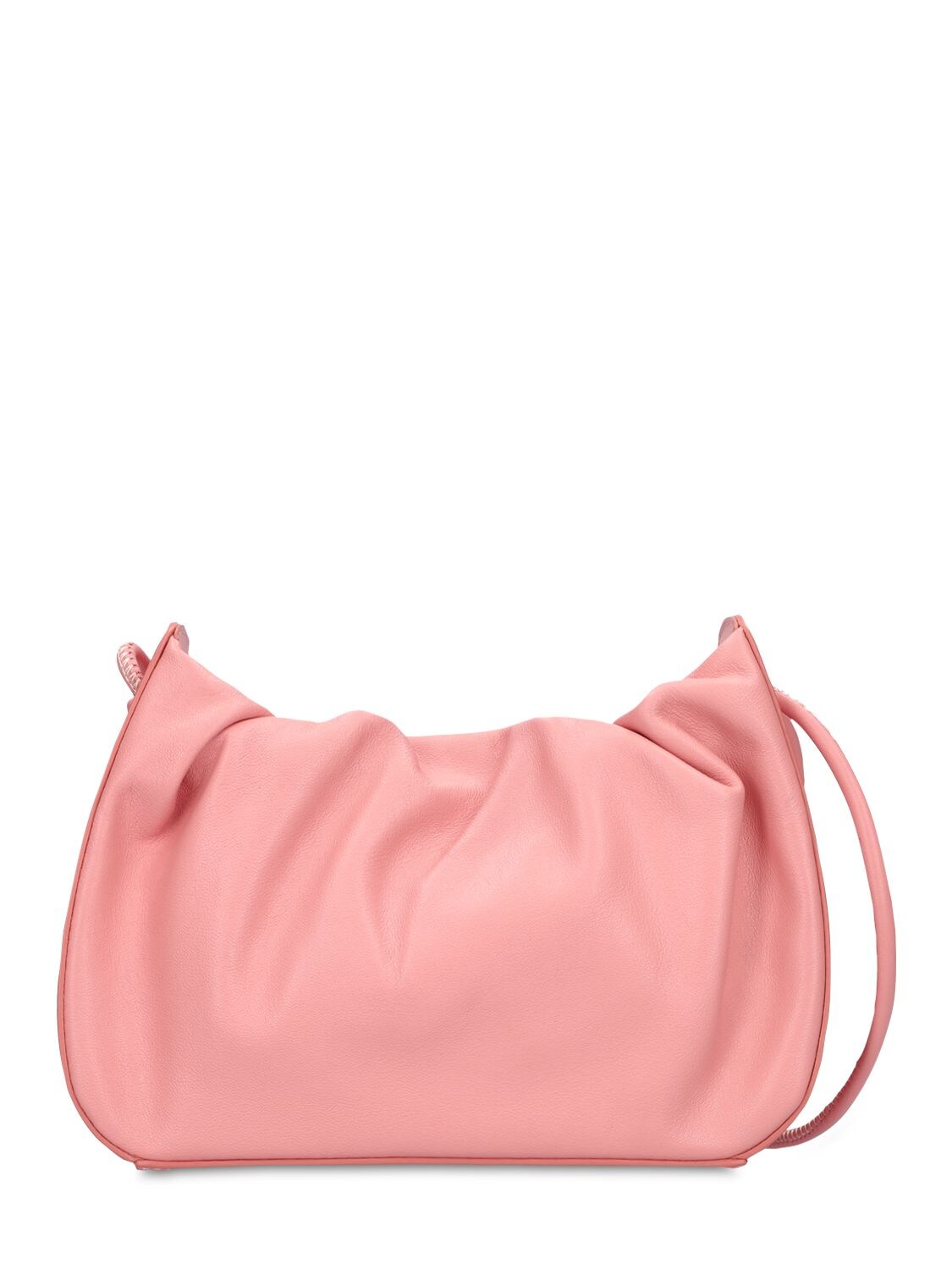 Staud - Kiki leather shoulder bag - Grapefruit | Luisaviaroma