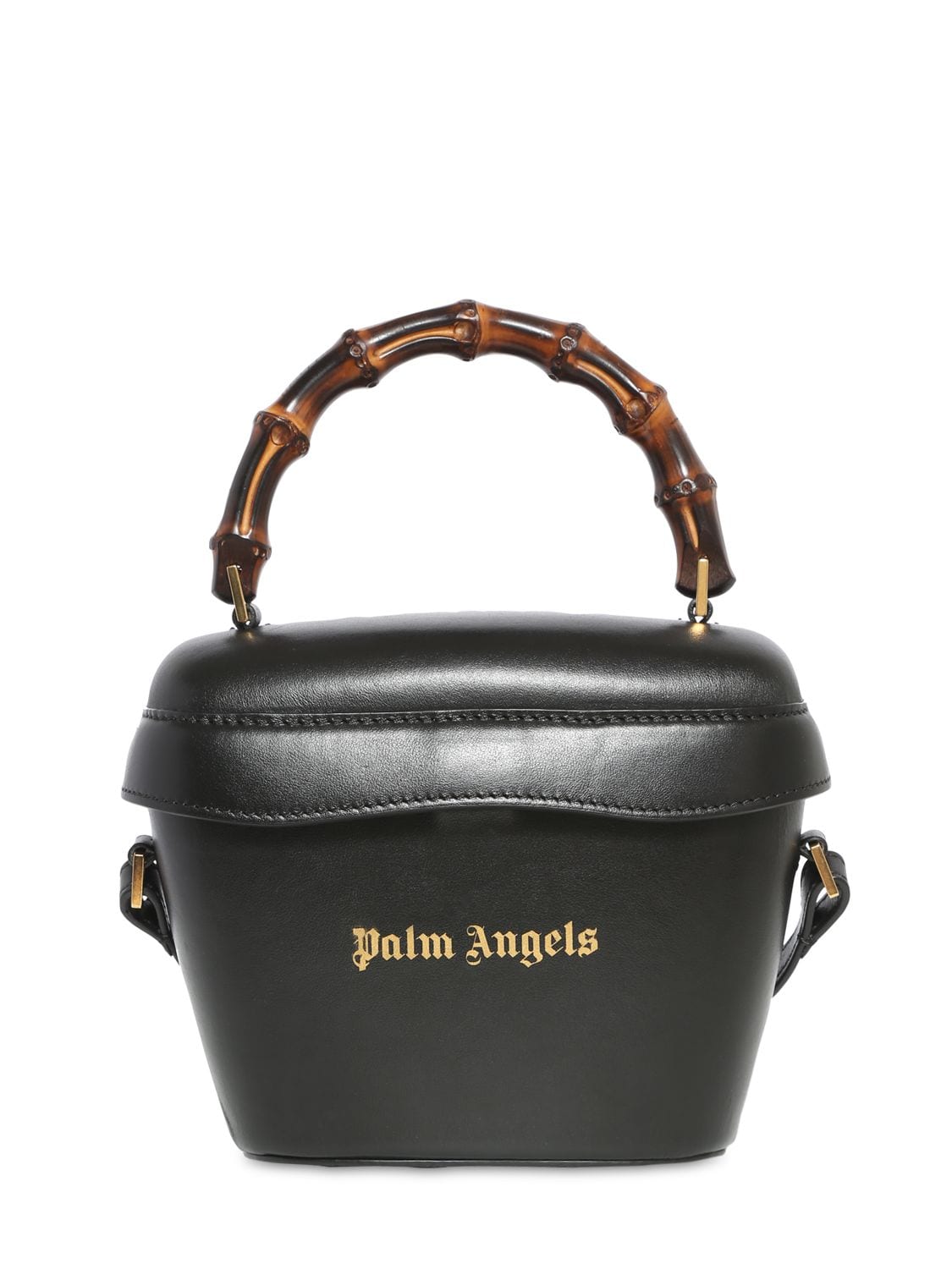 palm angels padlock bolsa black