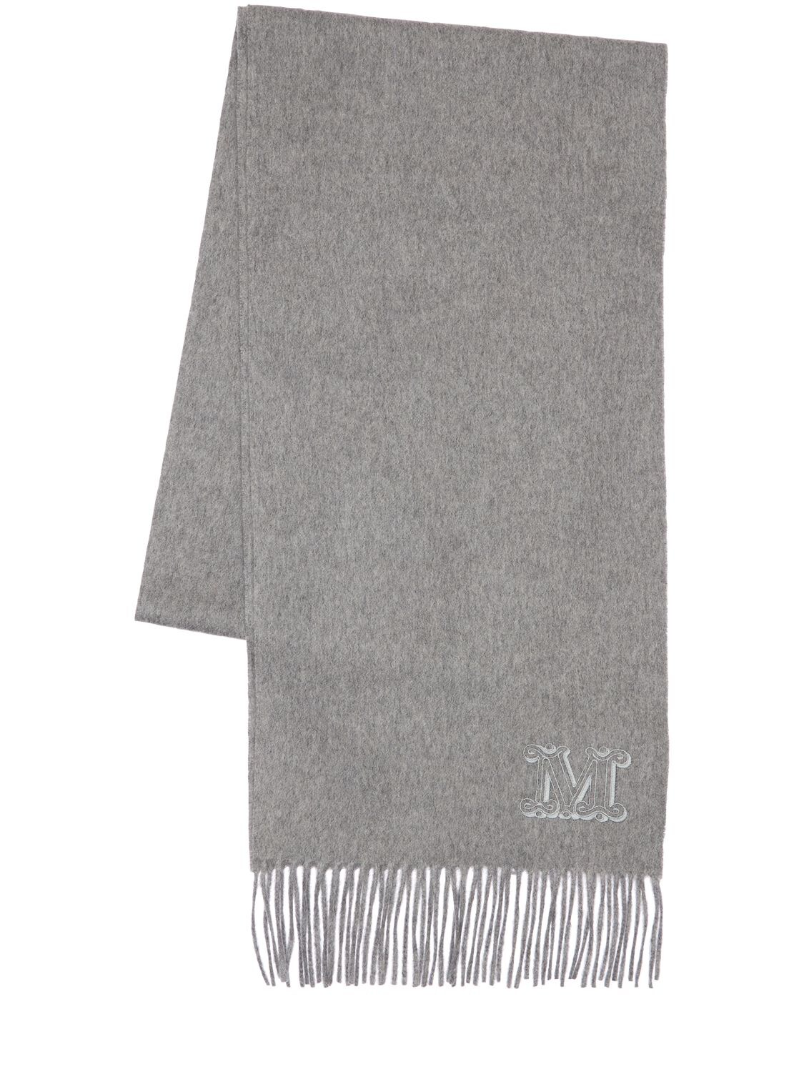 MAX MARA DALIA FRINGED CASHMERE SCARF