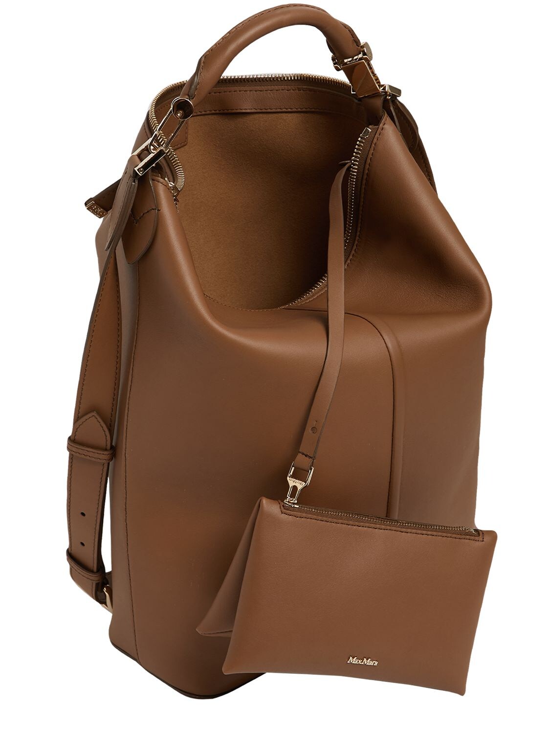 Small mm leather shoulder bag - Max Mara - Women | Luisaviaroma