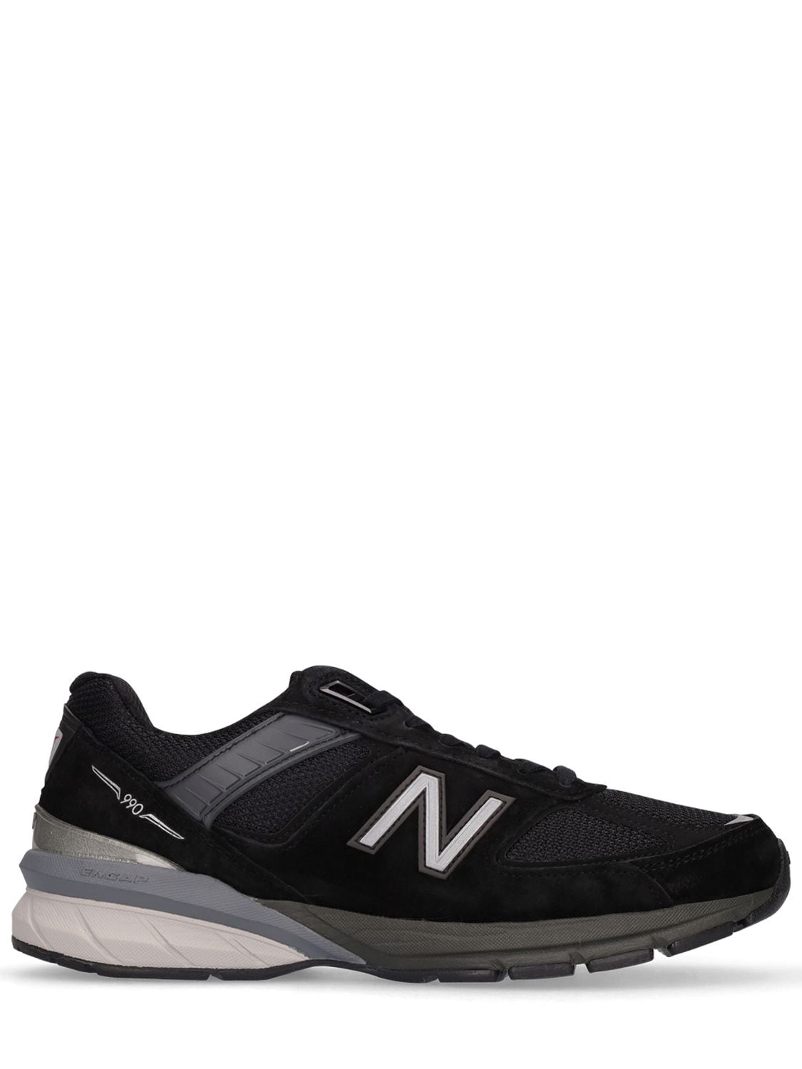 New Balance 990 V5 Sneakers In Black,silver | ModeSens