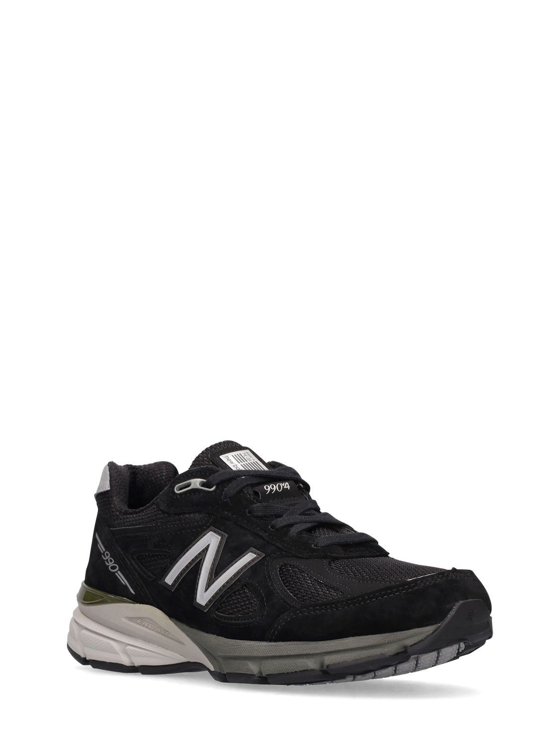 New Balance Black In Us 990 V5 Sneakers In Grey | ModeSens