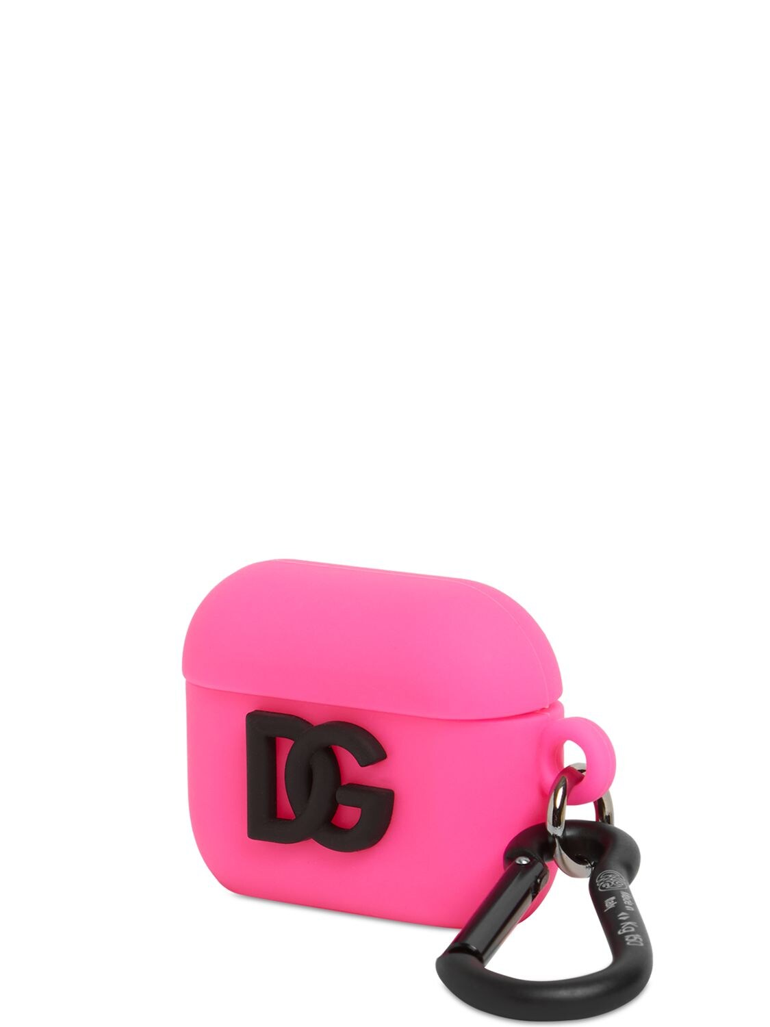 Dolce & Gabbana Logo Plaque Airpods Case In Pink | ModeSens