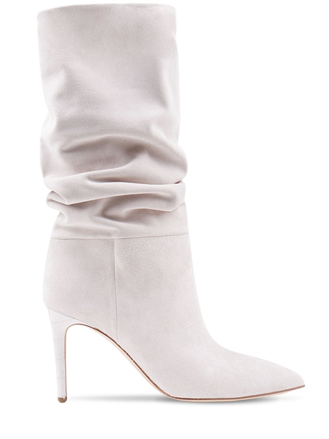 Image of 85mm Slouchy Suede Boots