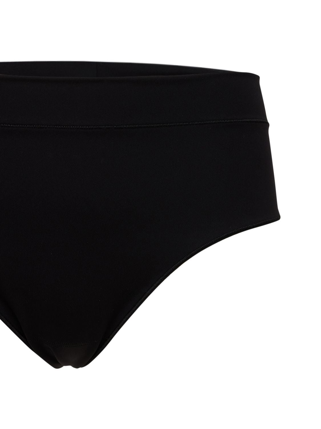 Shop Eres Modele Thong W/ Invisible Seam In Black