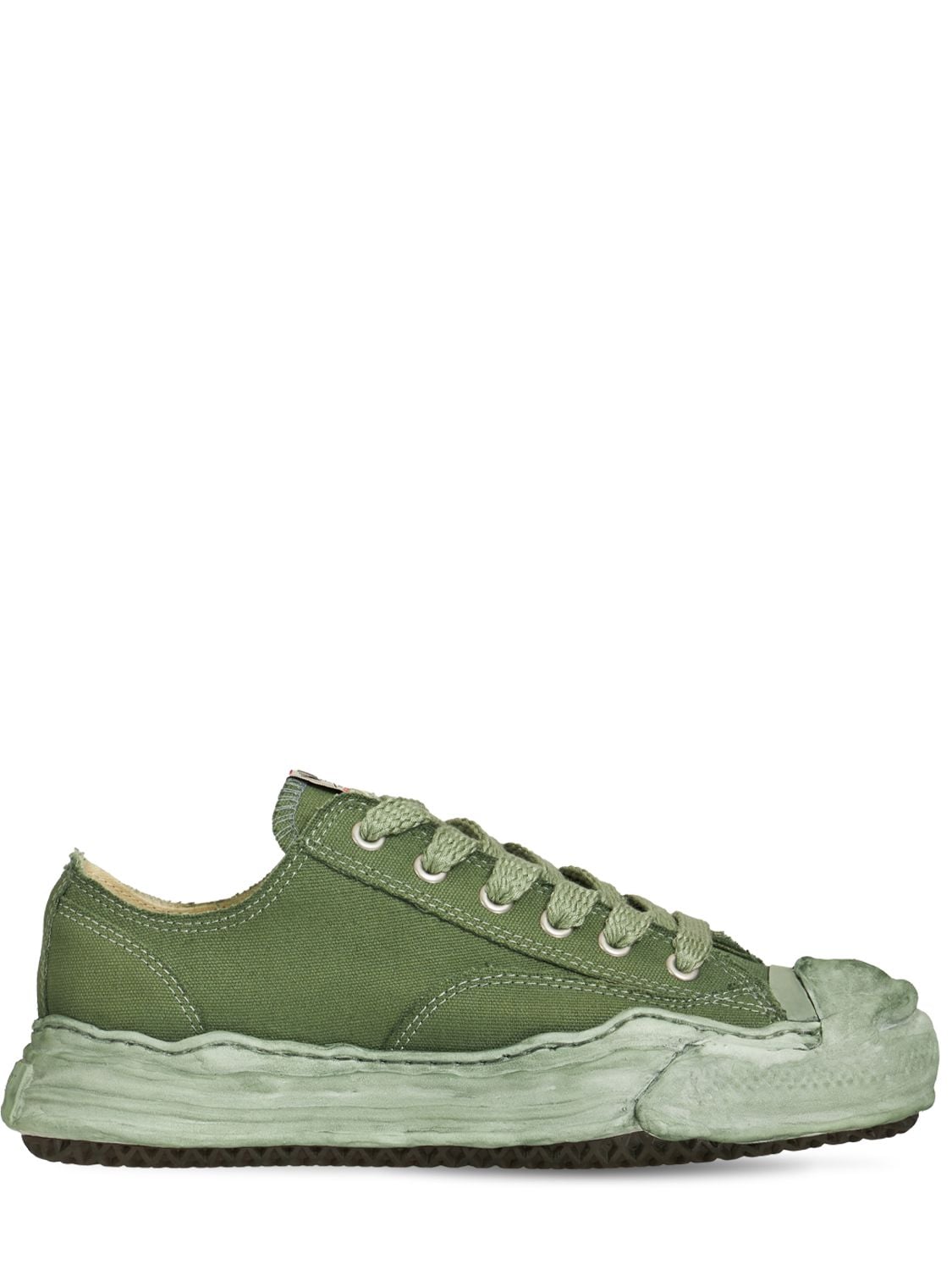 Hank Over Dyed Canvas Low Sneakers