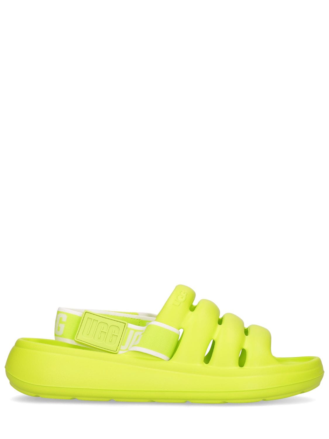 lime green ugg sandals