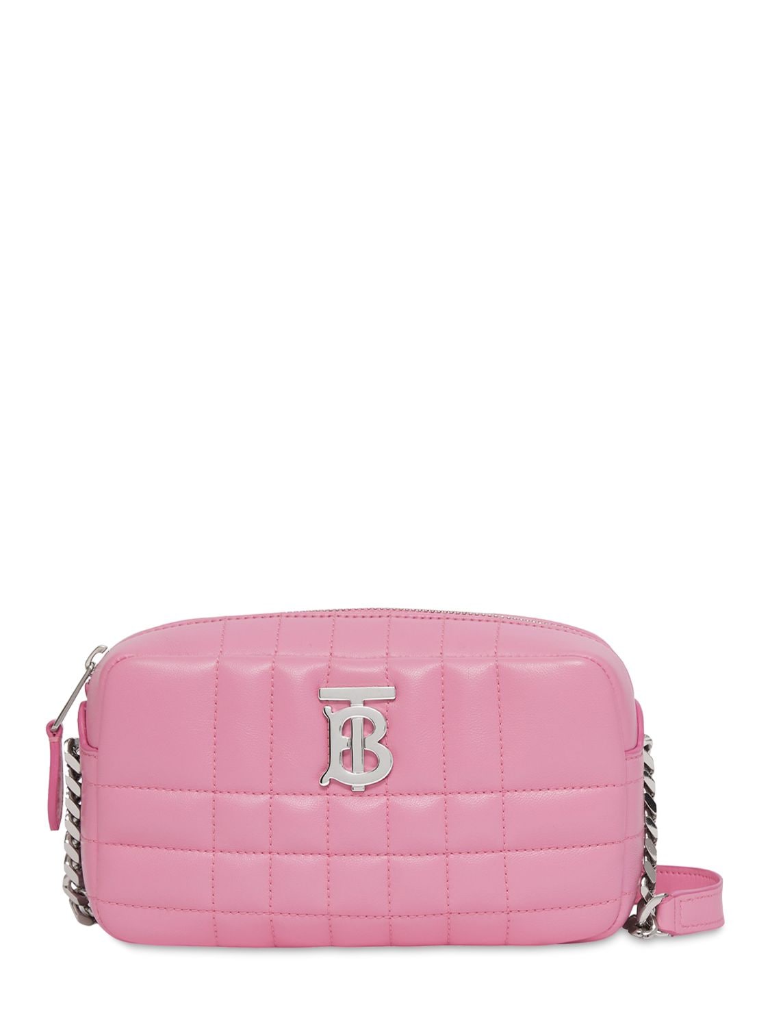 BURBERRY Mini Lola Quilted Leather Camera Bag
