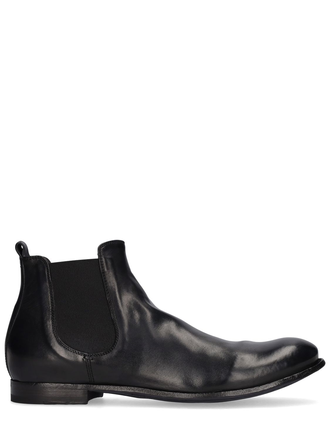 OFFICINE CREATIVE STEREO LEATHER CHELSEA BOOTS