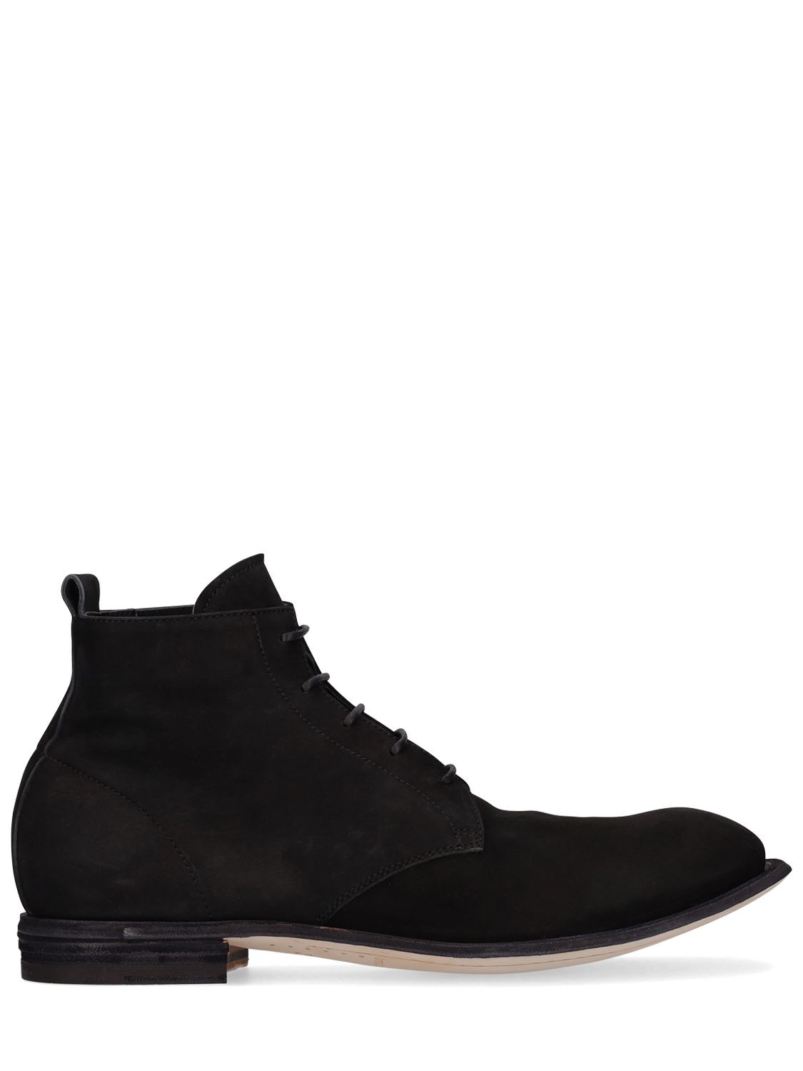 OFFICINE CREATIVE DURGA LEATHER LACE-UP BOOTS