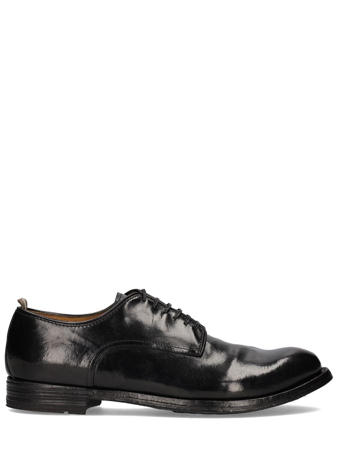 OFFICINE CREATIVE ANATOMIA LEATHER DERBY LACE-UP SHOES