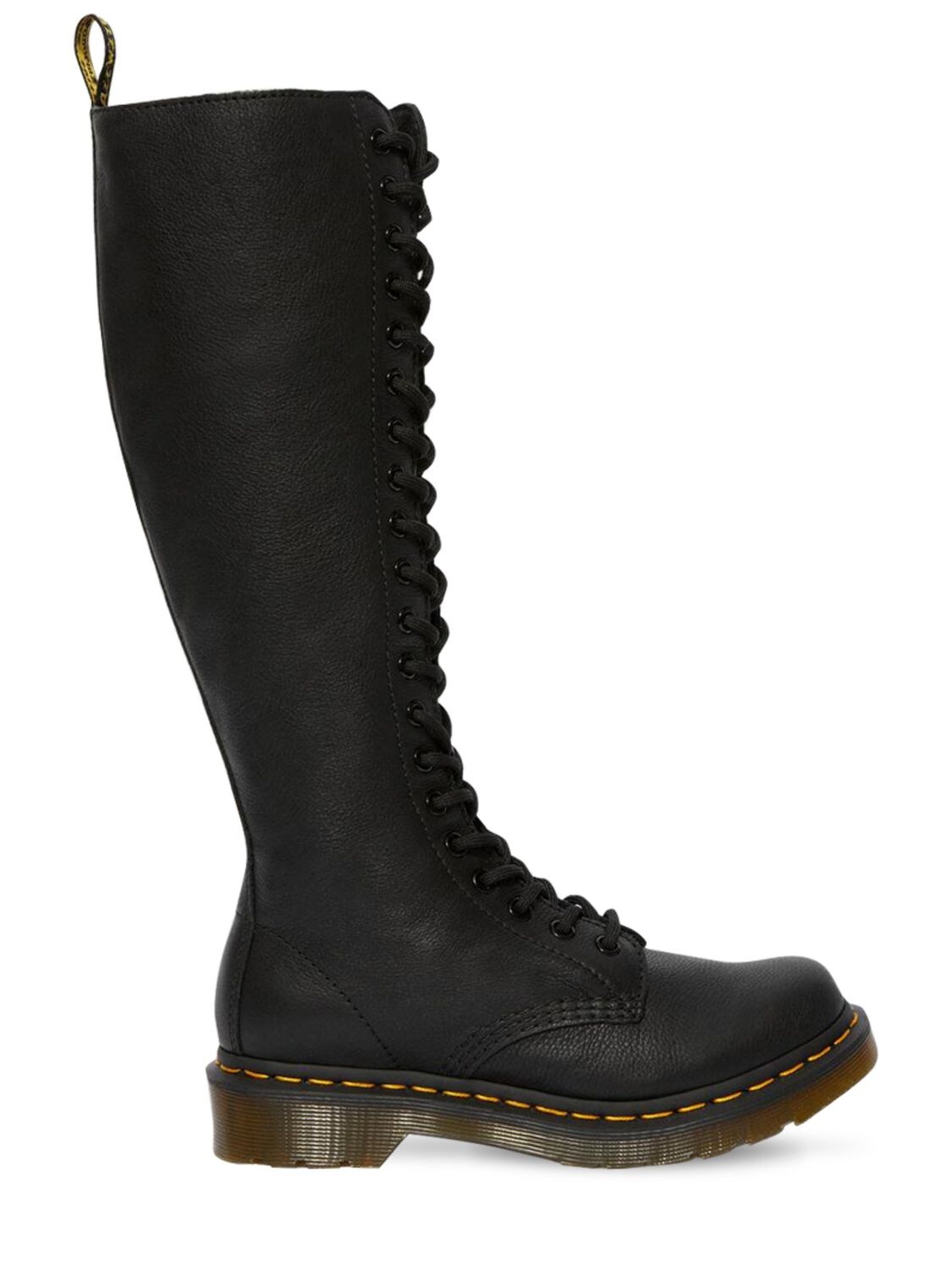 dr martens tall zip boots