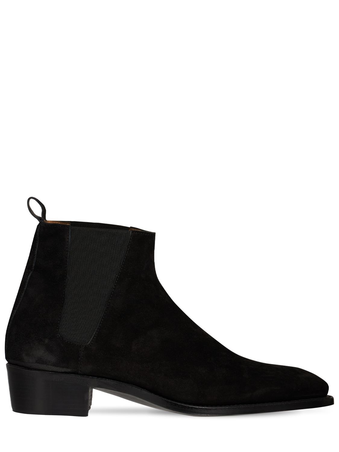 A DICIANNOVEVENTITRE Handmade Suede Chelsea Boots