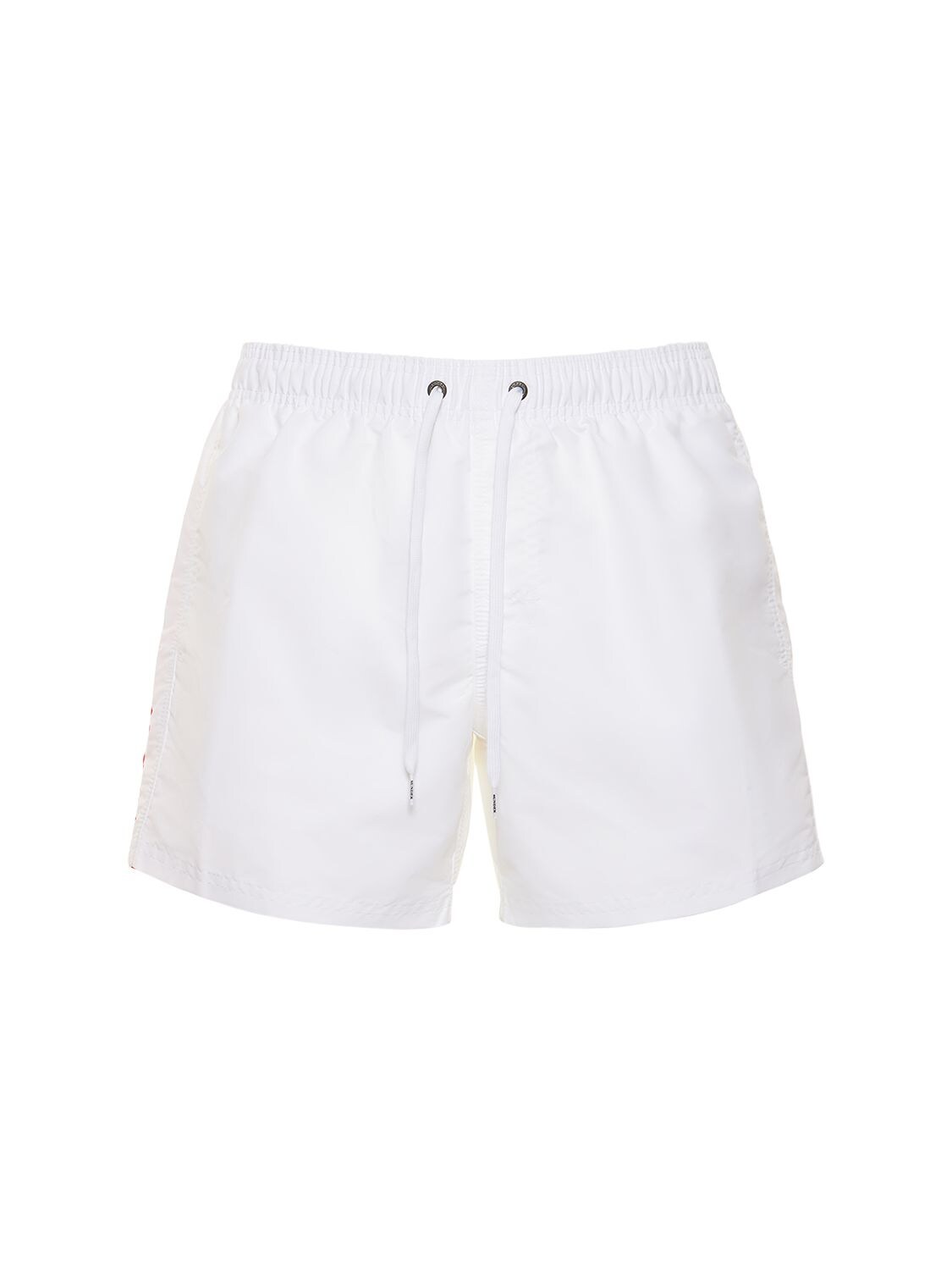 Sundek Logo Nylon Swim Shorts In White | ModeSens