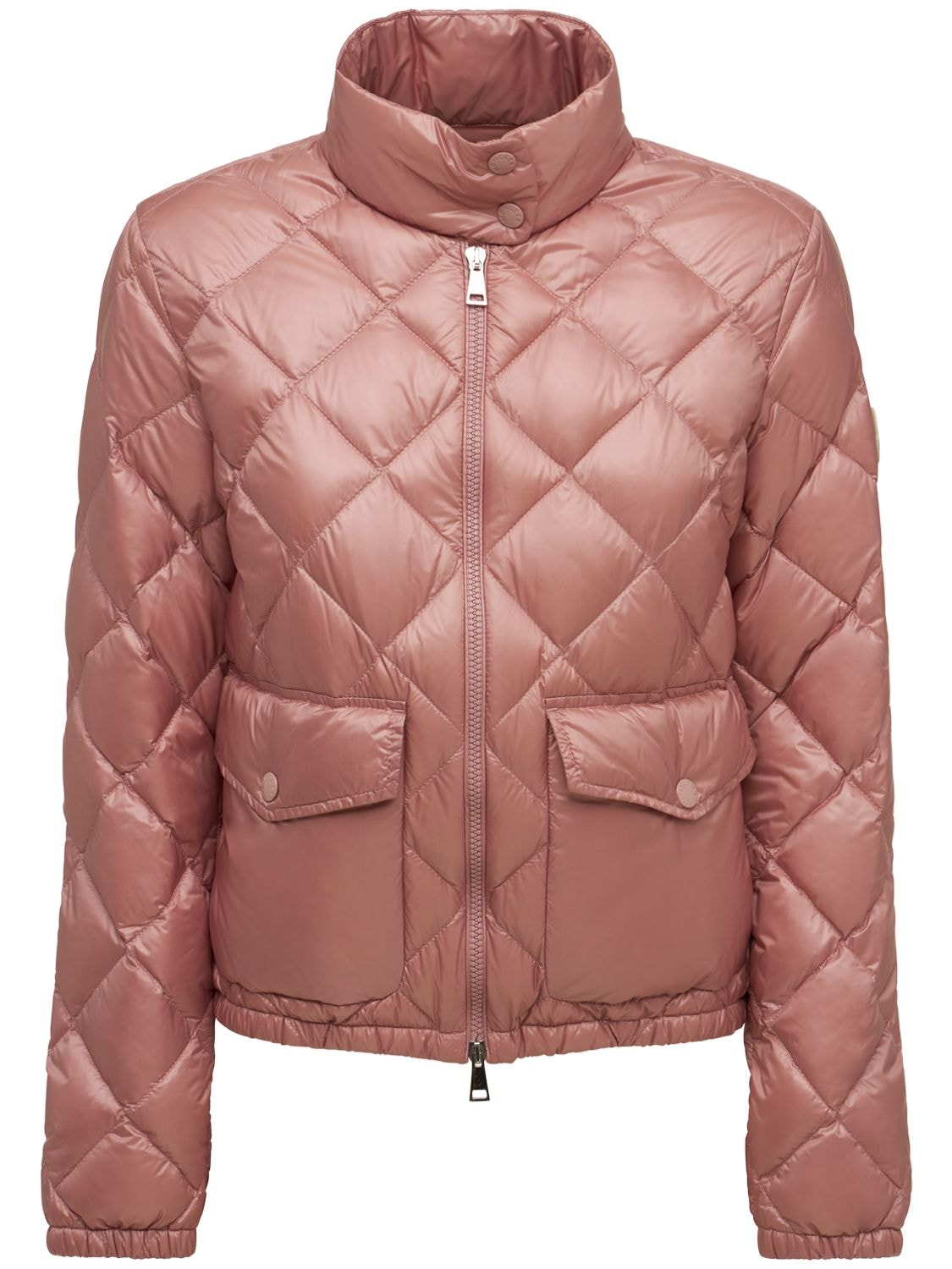 MONCLER BINIC NYLON QUILTED DOWN JACKET