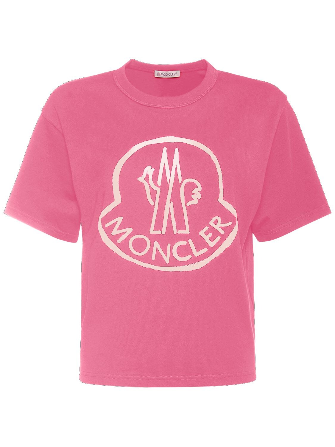 moncler pink t shirt