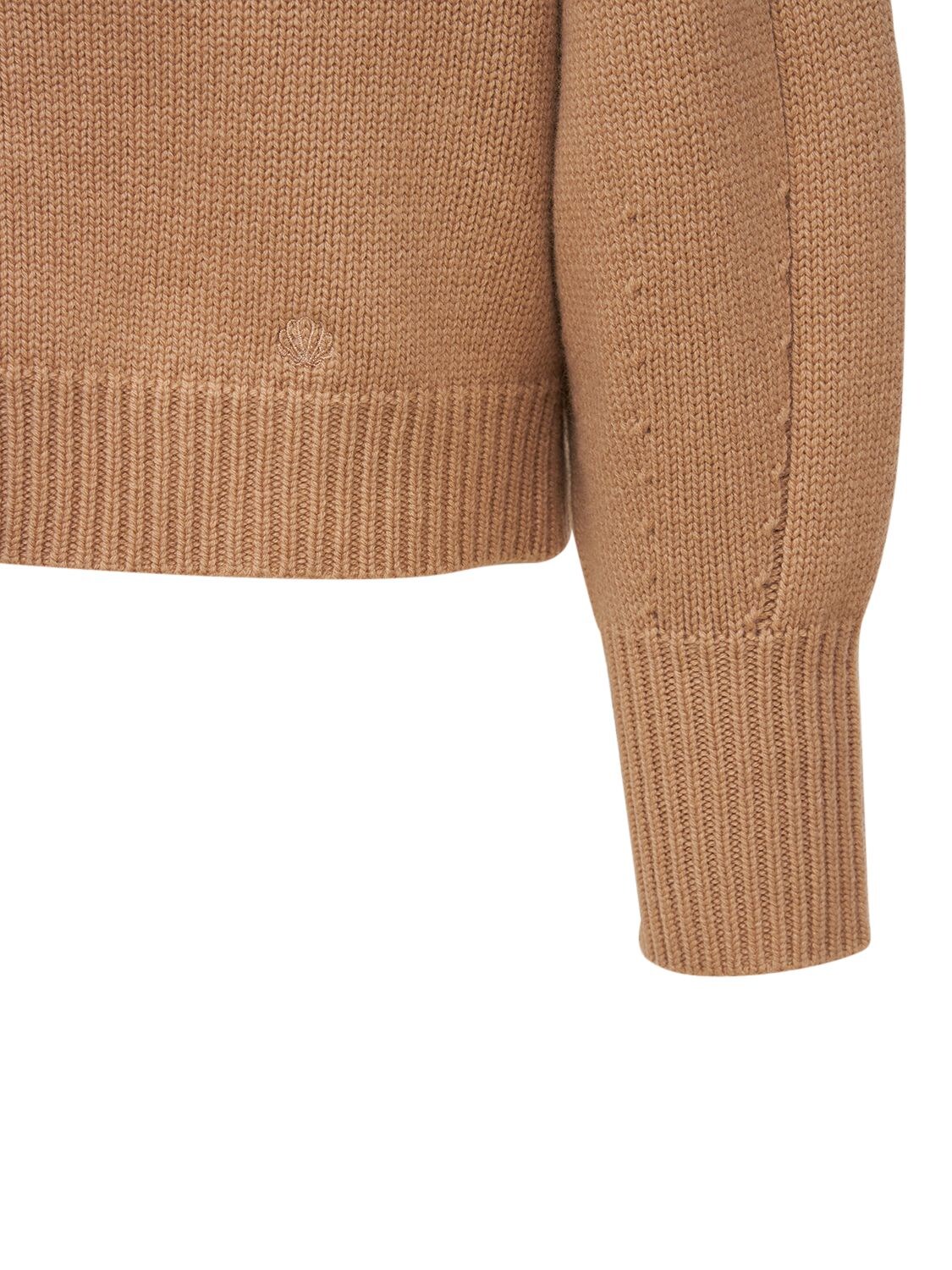 Shop Loulou Studio Zanzibar Wool & Cashmere Cardigan In Camel