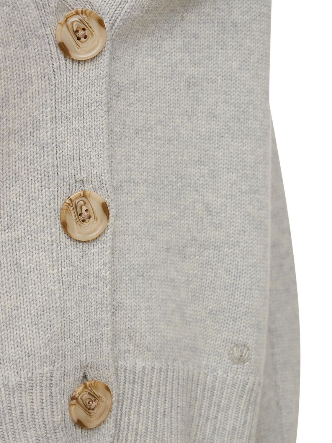 LOULOU STUDIO ZANZIBAR WOOL & CASHMERE CARDIGAN 