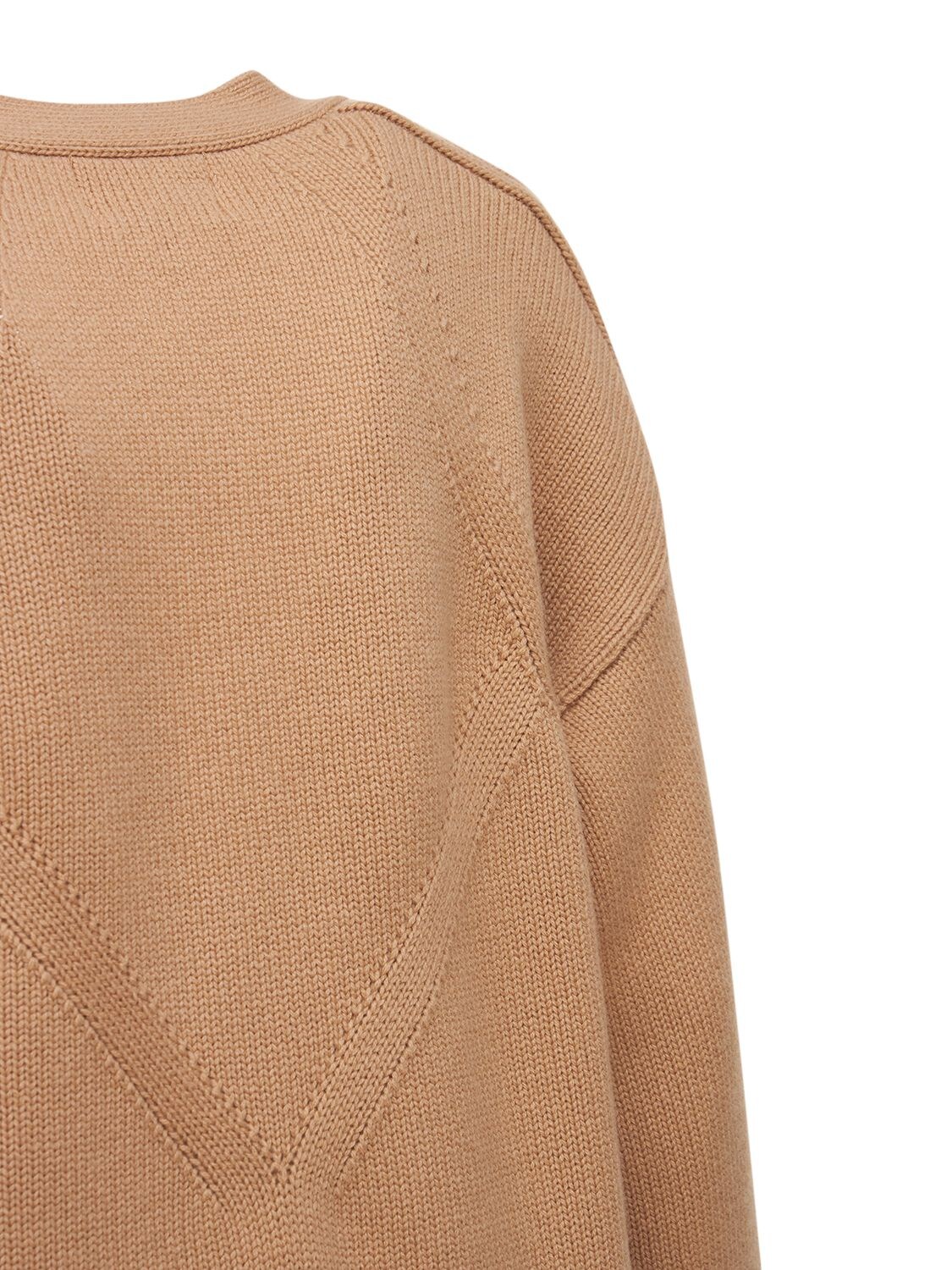 Shop Loulou Studio Zanzibar Wool & Cashmere Cardigan In Camel