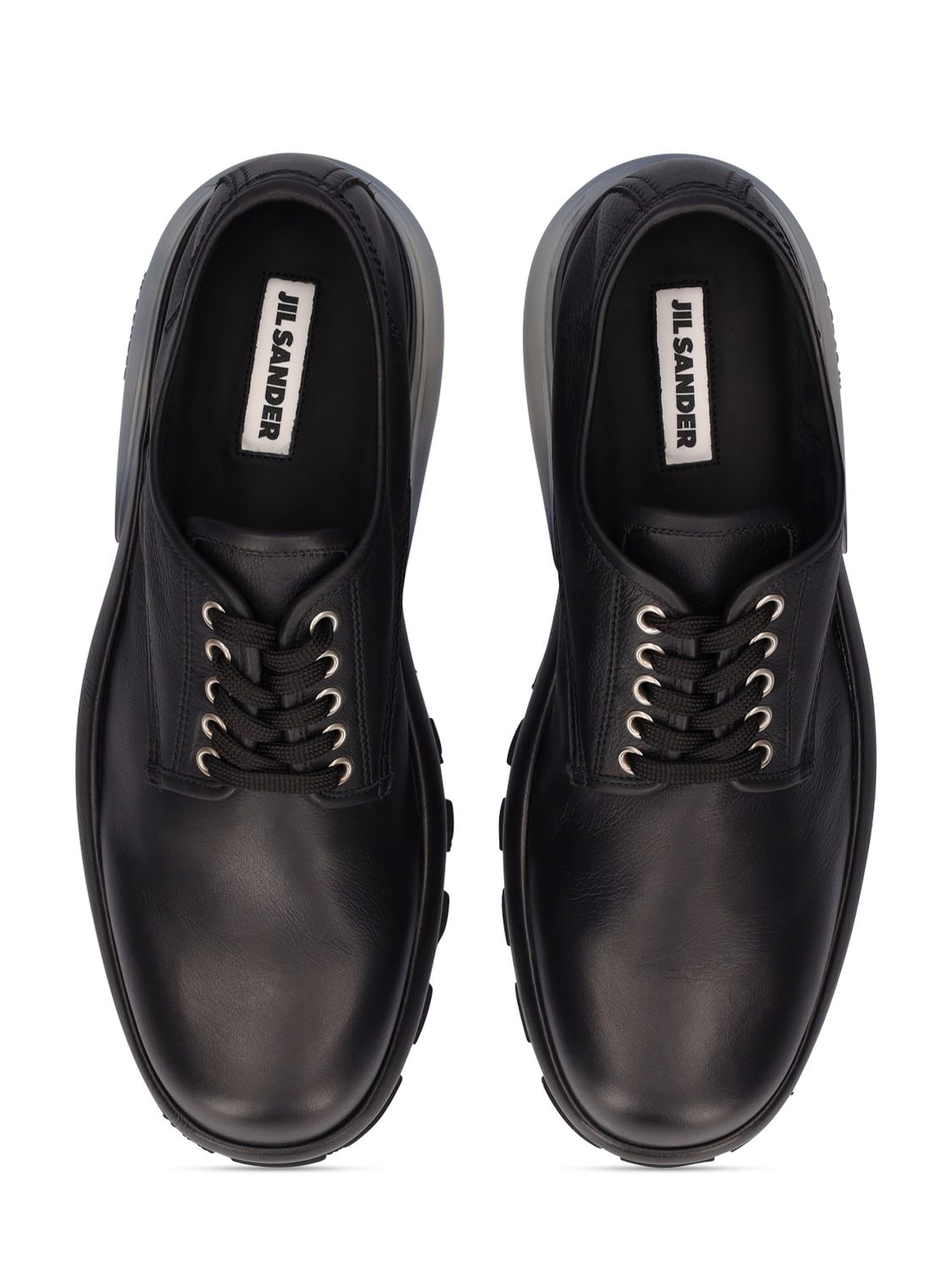 Jil Sander leather derby shoes | Smart Closet