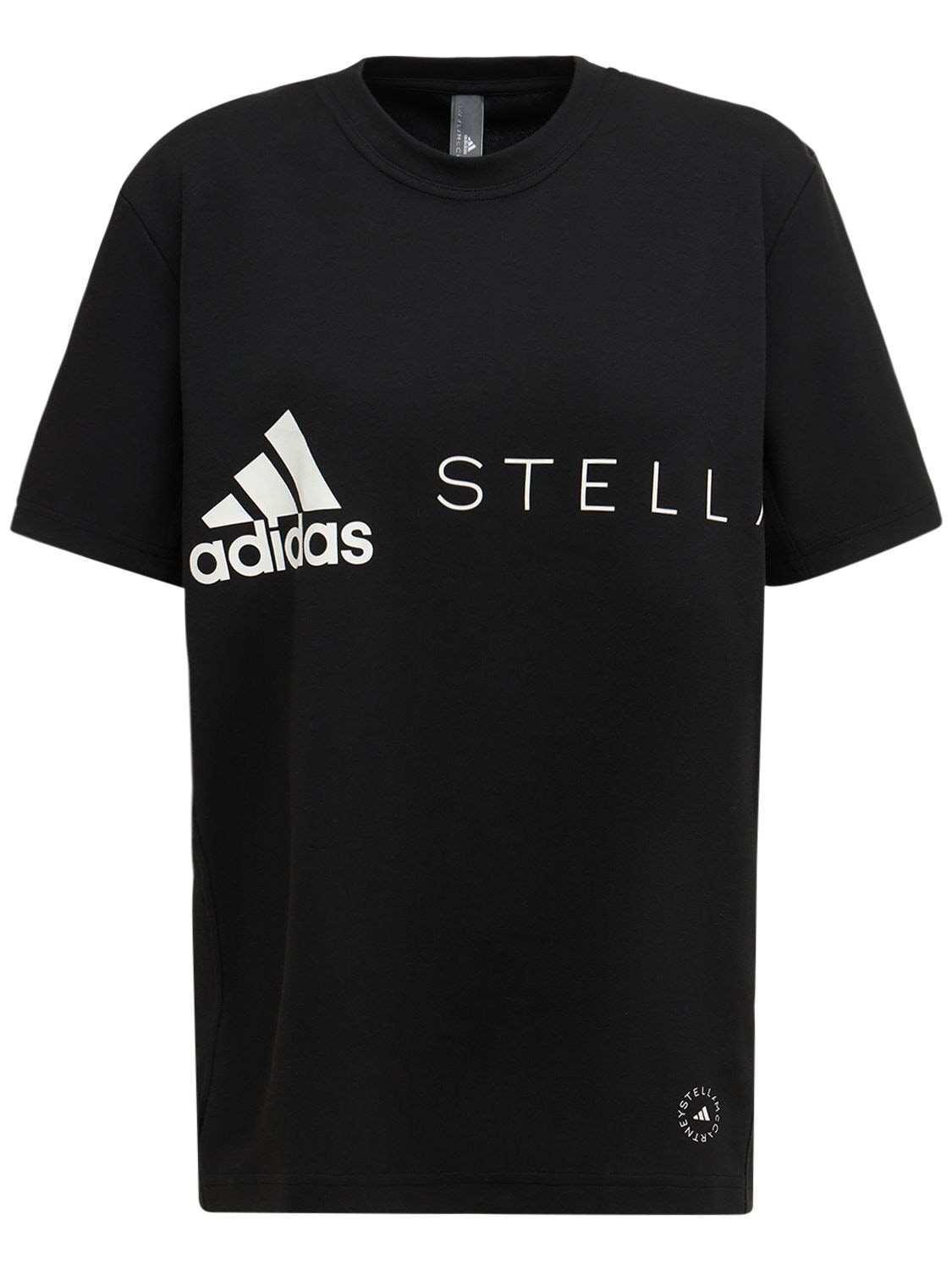 ADIDAS BY STELLA MCCARTNEY Asmc Logo Cotton Blend T-shirt
