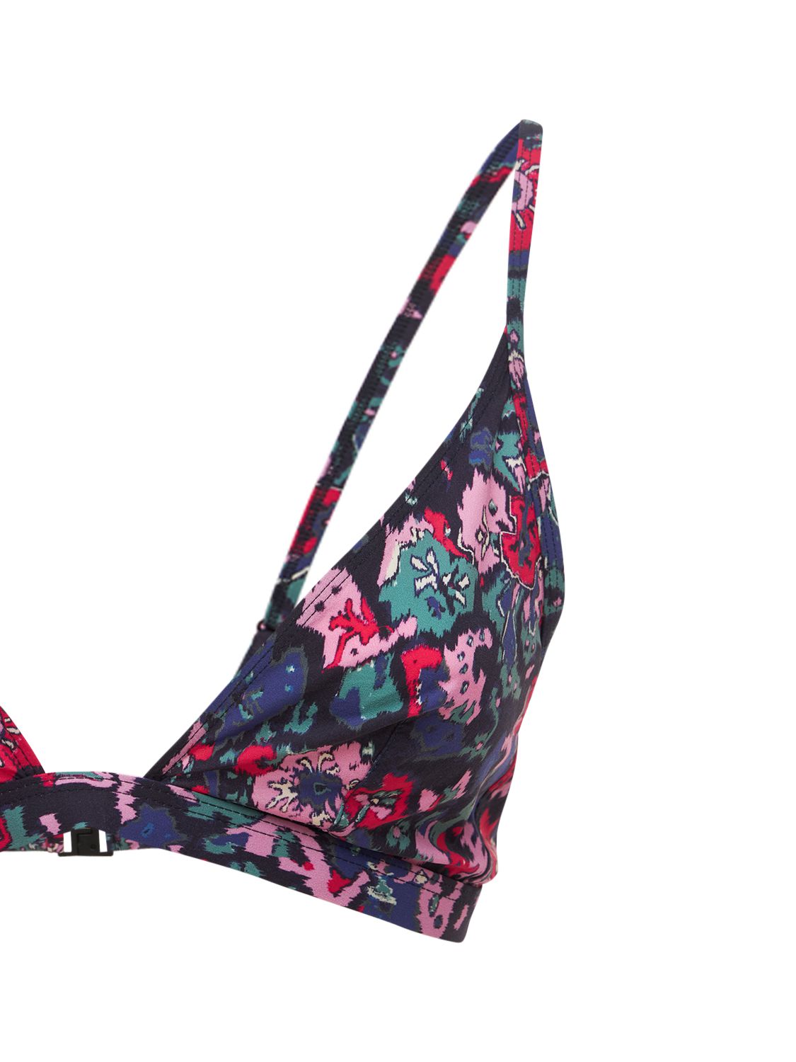 ISABEL MARANT ÉTOILE Nial Floral Print Triangle Bikini Top | Smart