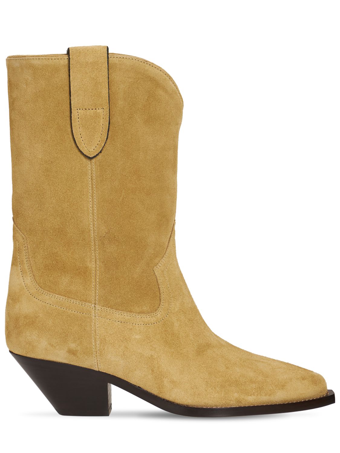 pull on suede ankle boots