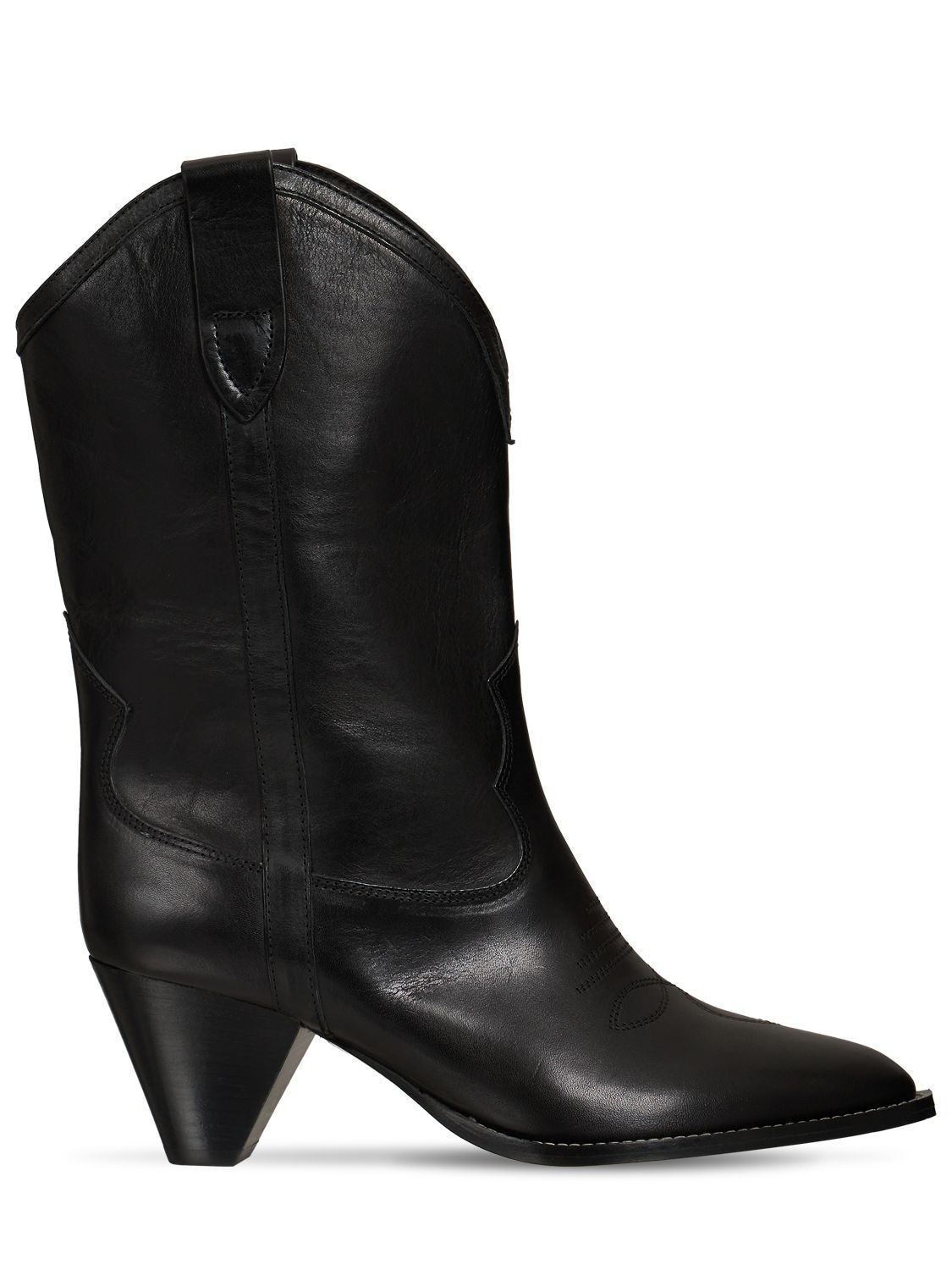 ISABEL MARANT 60MM LULIETTE LEATHER ANKLE BOOTS