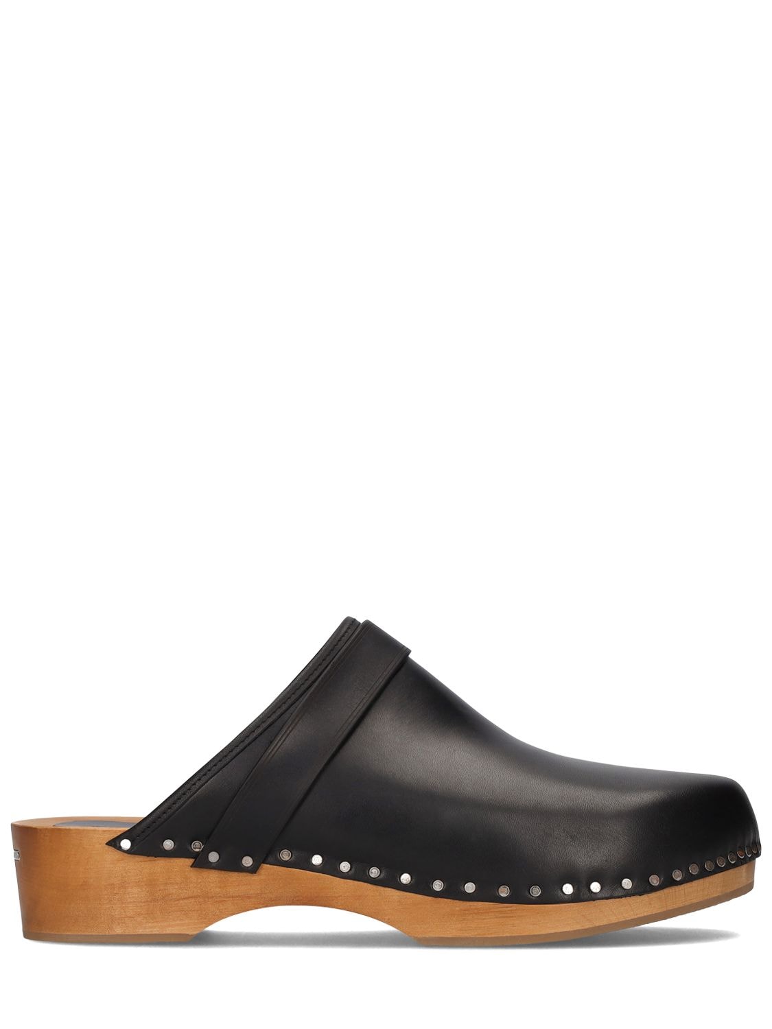 40mm Thalie Leather Clogs