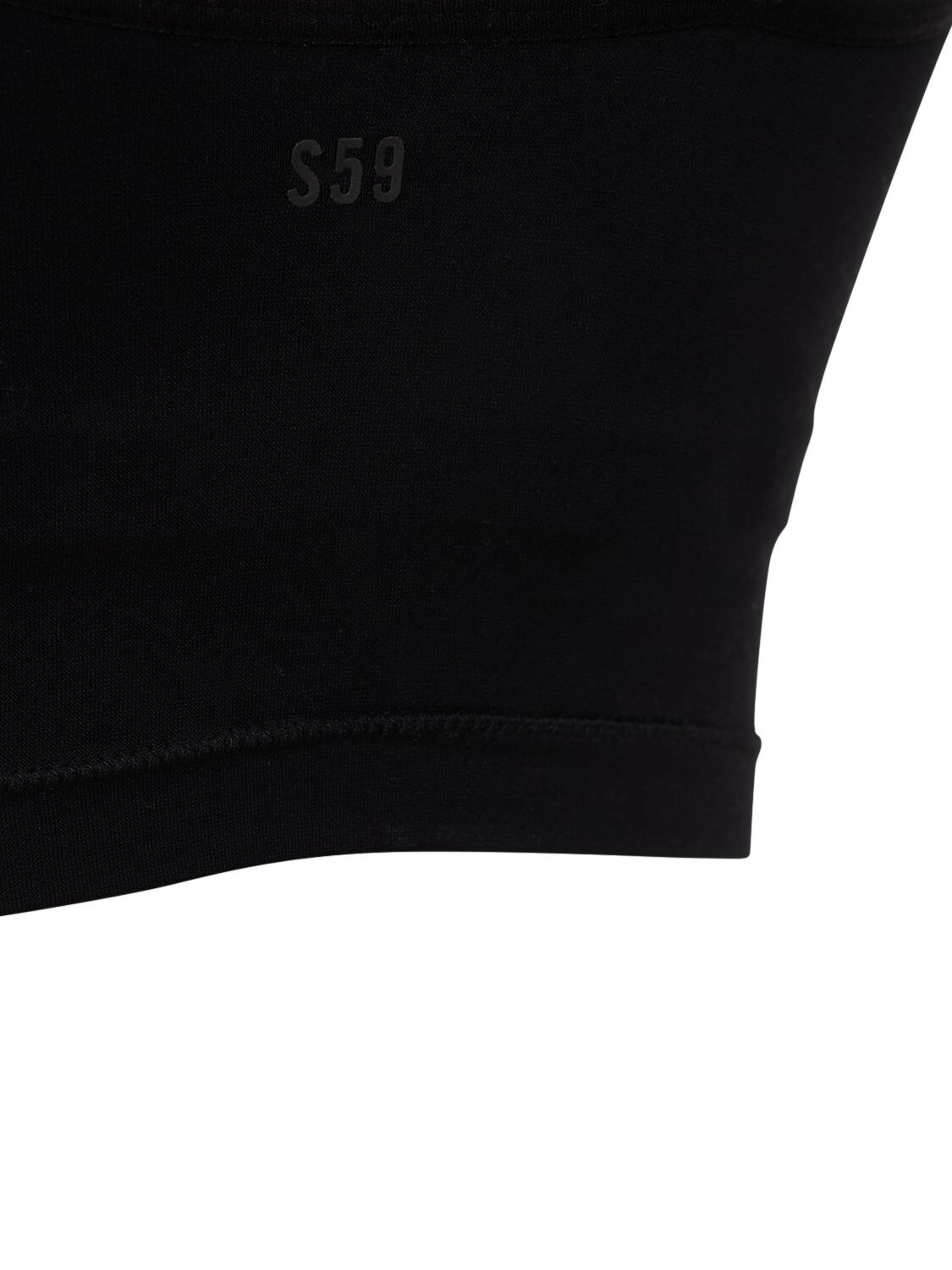 Shop Splits59 Loren Seamless Cropped Camisole Top In Black
