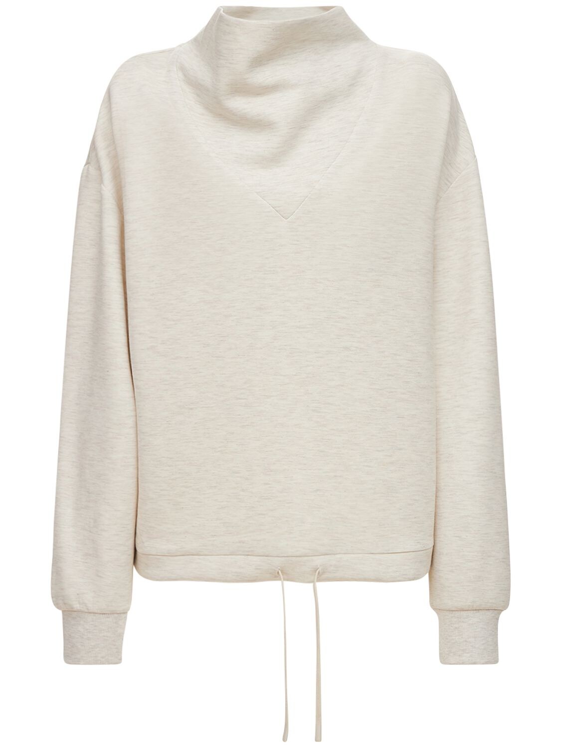 Varley - Betsy sweatshirt - Beige/White | Luisaviaroma