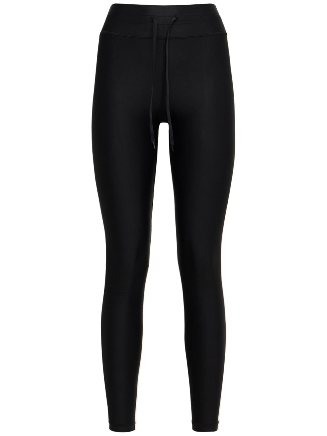 black yoga pants