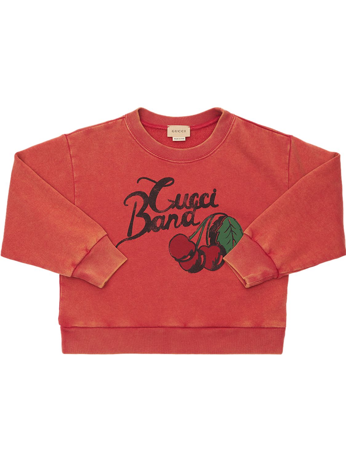 gucci sweatshirt red