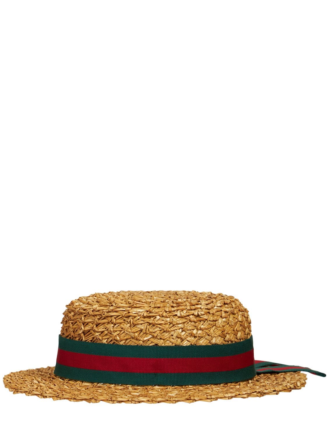 Gucci Babies' Darla Straw Hat In Multicolor