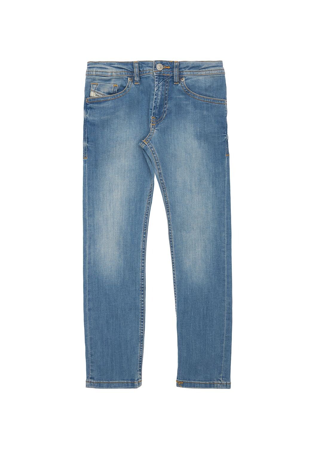 Diesel Kids - Stretch cotton denim jeans - Denim | Luisaviaroma