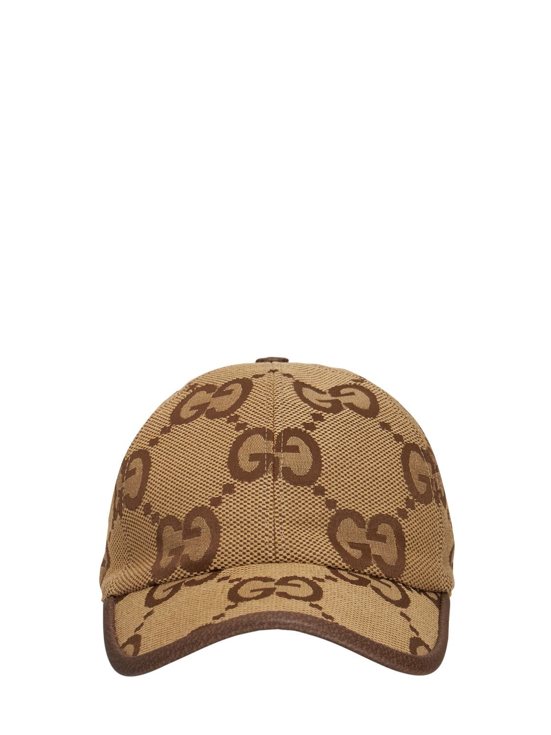 Gucci Gg-monogram Cotton-blend Baseball Cap In Brown | ModeSens