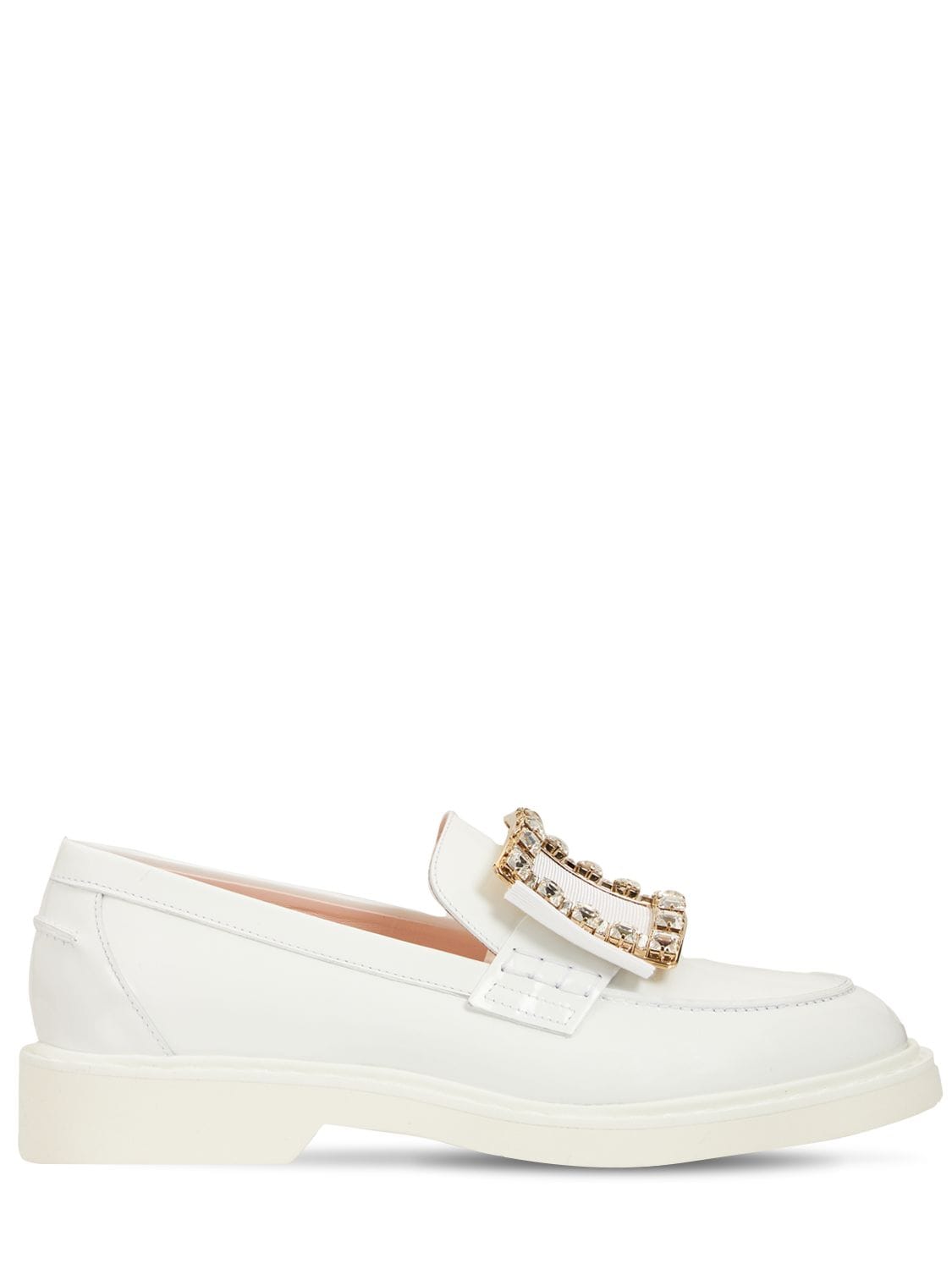 roger vivier buckle loafer