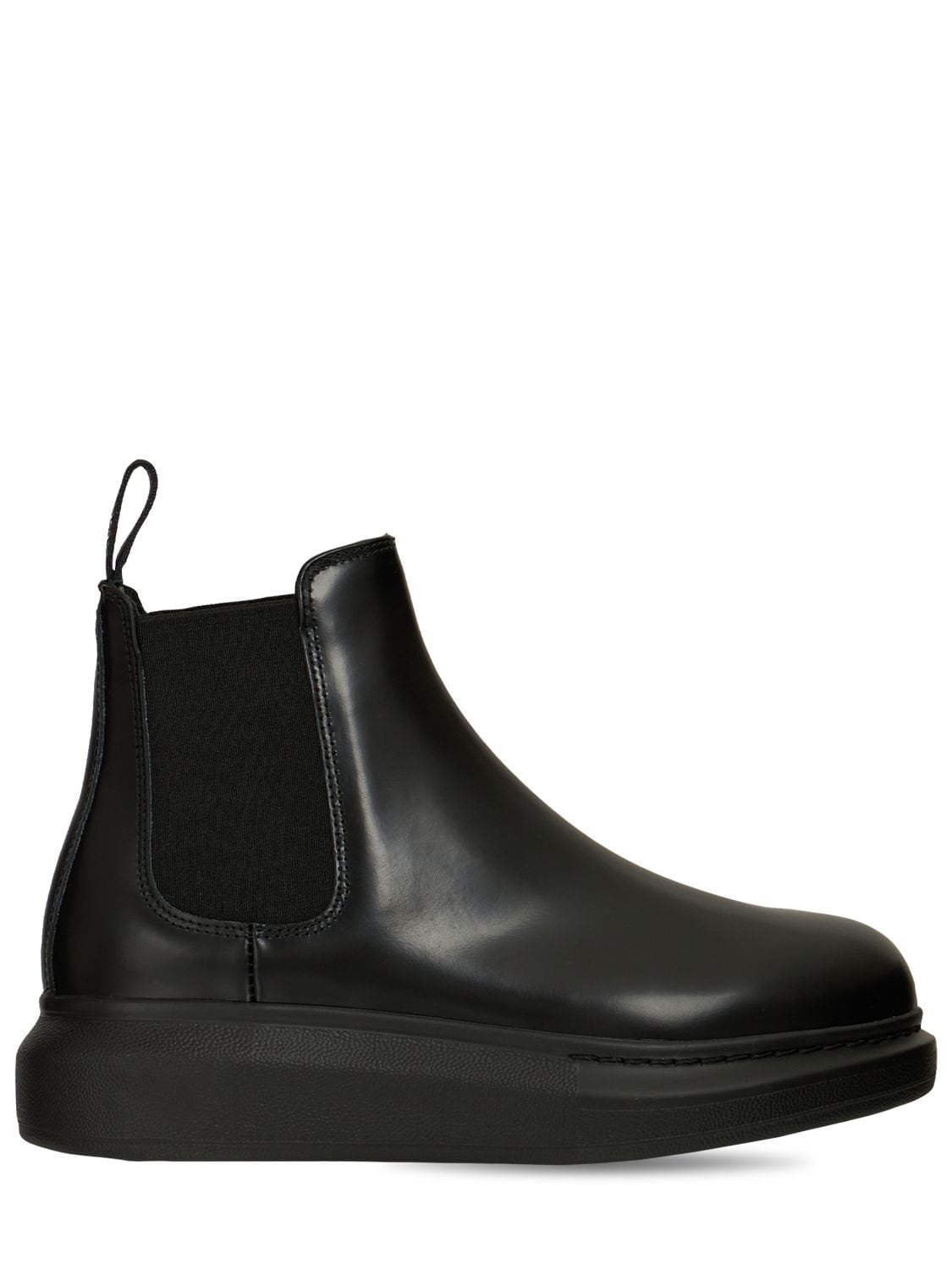 40mm Hybrid Leather Chelsea Boots