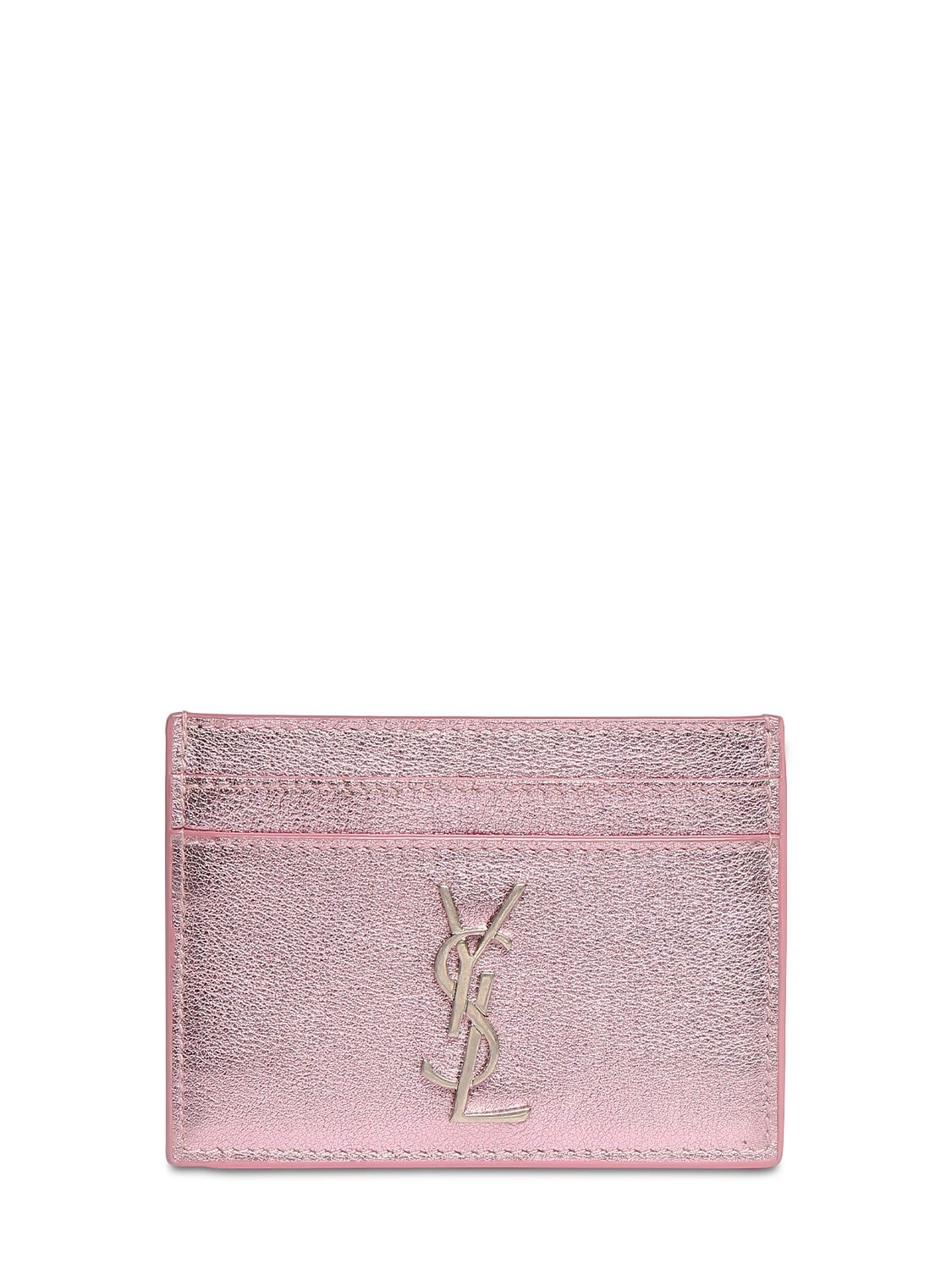 Printed Leather Card Holder