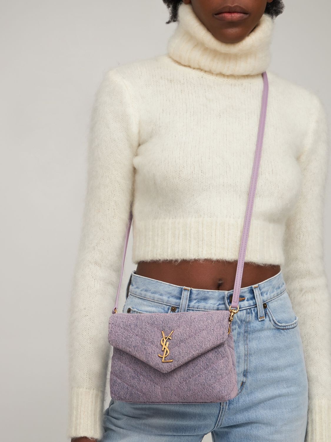 Toy Loulou Monogram デニムバッグ