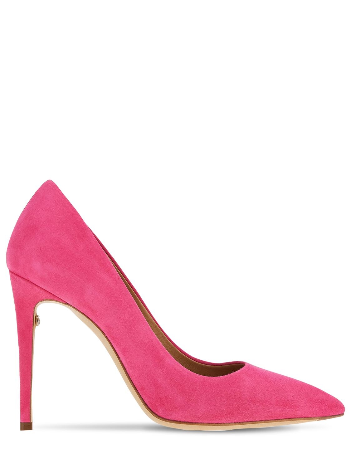 FERRAGAMO 105MM ILARY SUEDE PUMPS