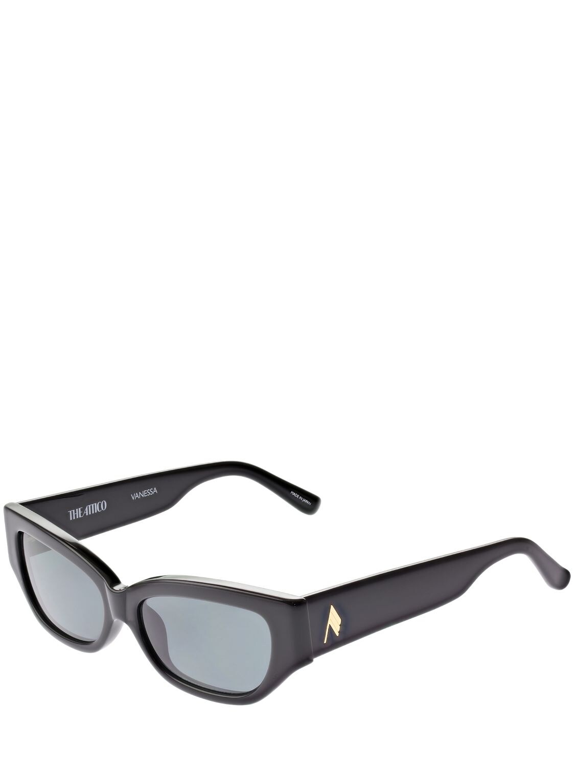 Linda Farrow Vanessa Black Sunglasses