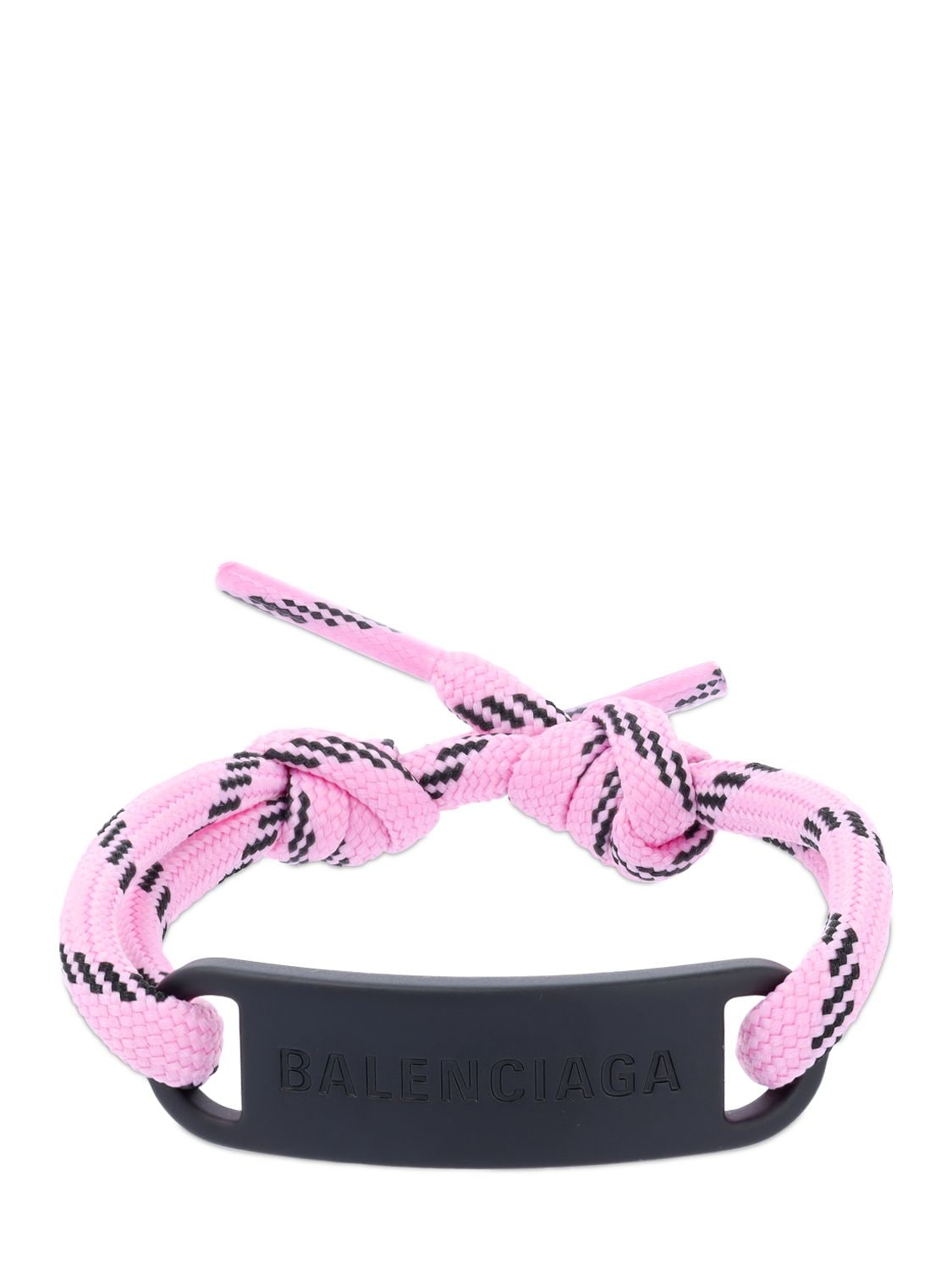Plate Logo Cord Bracelet