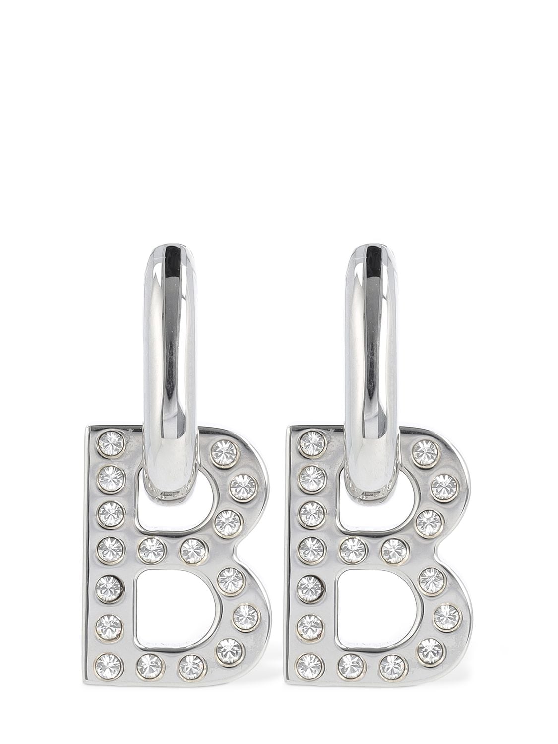 B Chain Xs Crystal Earrings – WOMEN > JEWELRY & WATCHES > EARRINGS