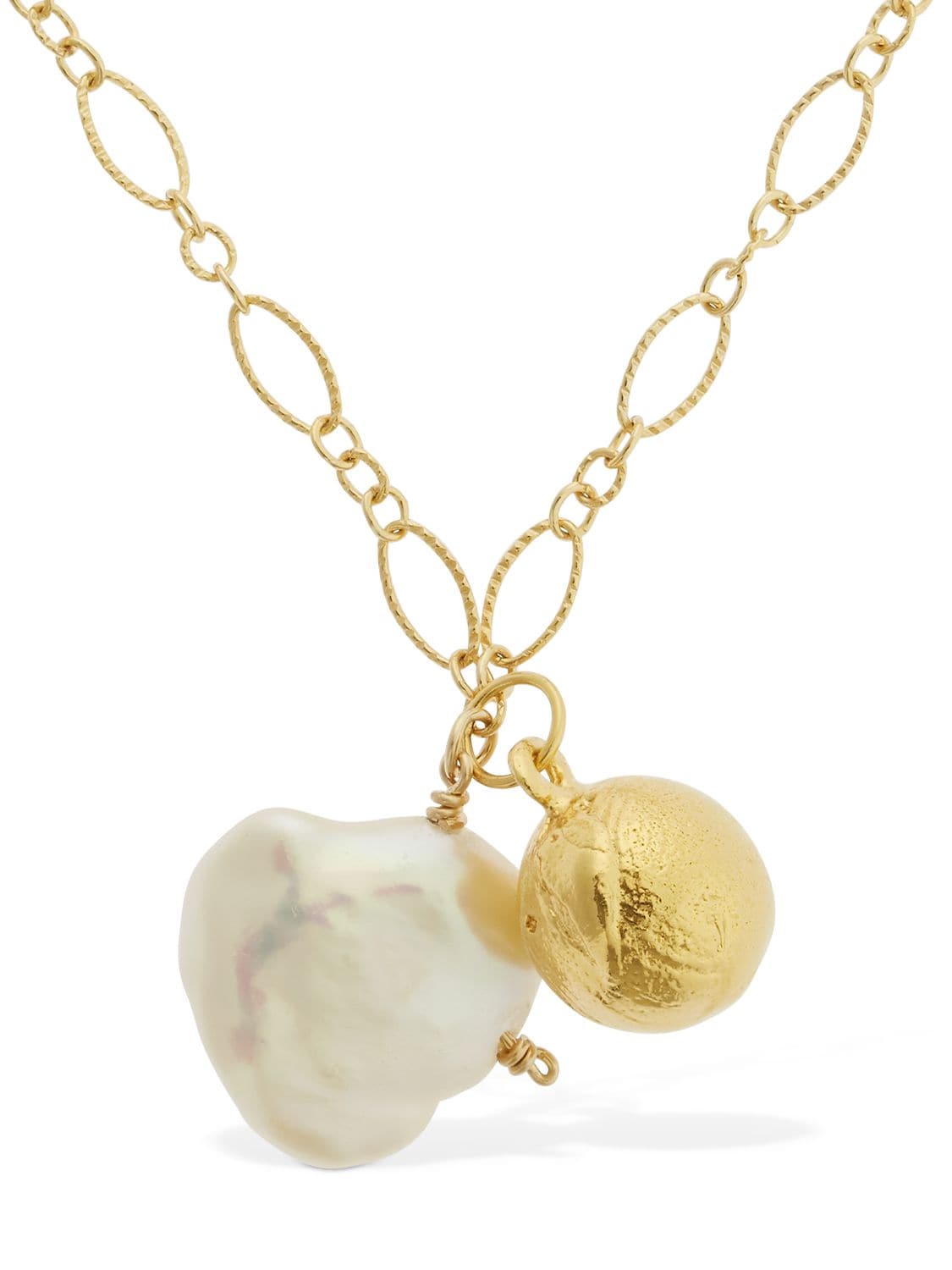 ALIGHIERI THE MOON FEVER NECKLACE W/ PEARL