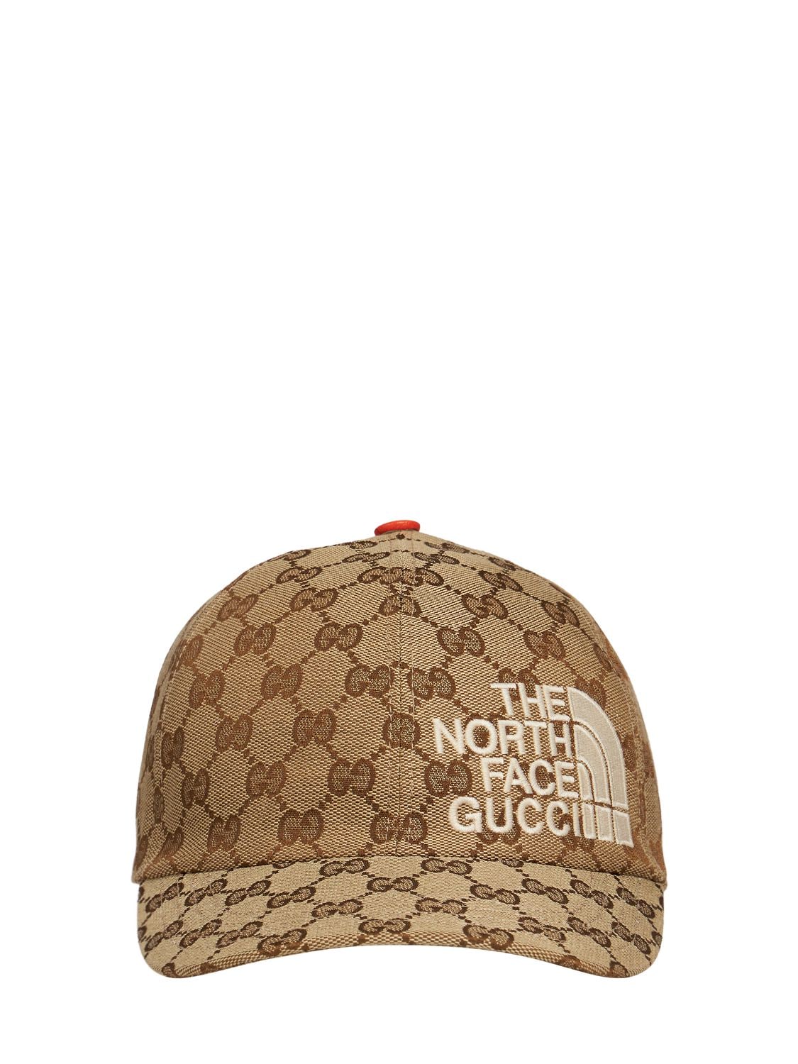 GUCCI X THE NORTH FACE GG帆布棒球帽,75IGZF018-OTC3NG2
