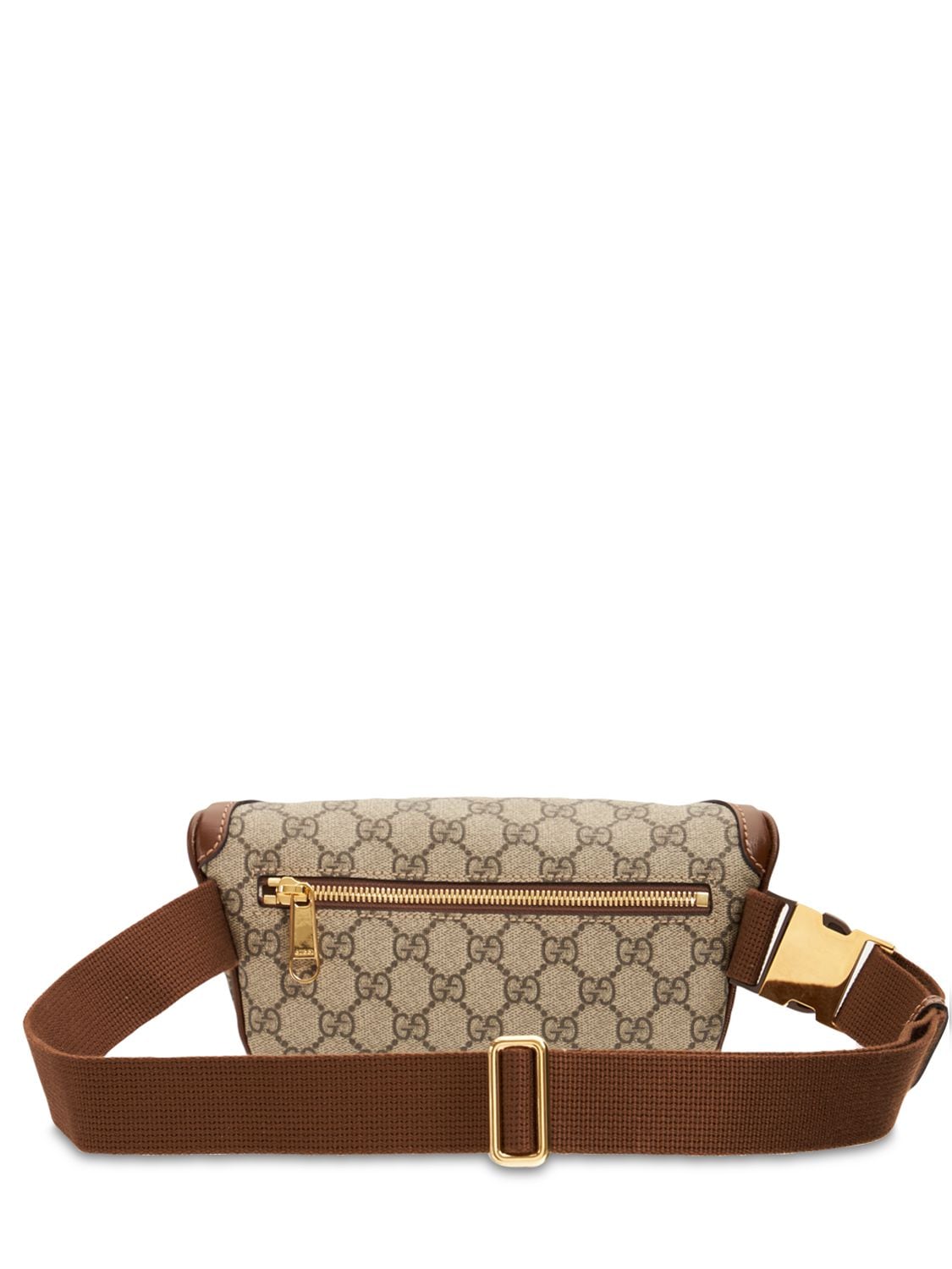 Shop Gucci Gg Supreme Canvas Belt Bag In Бежевый