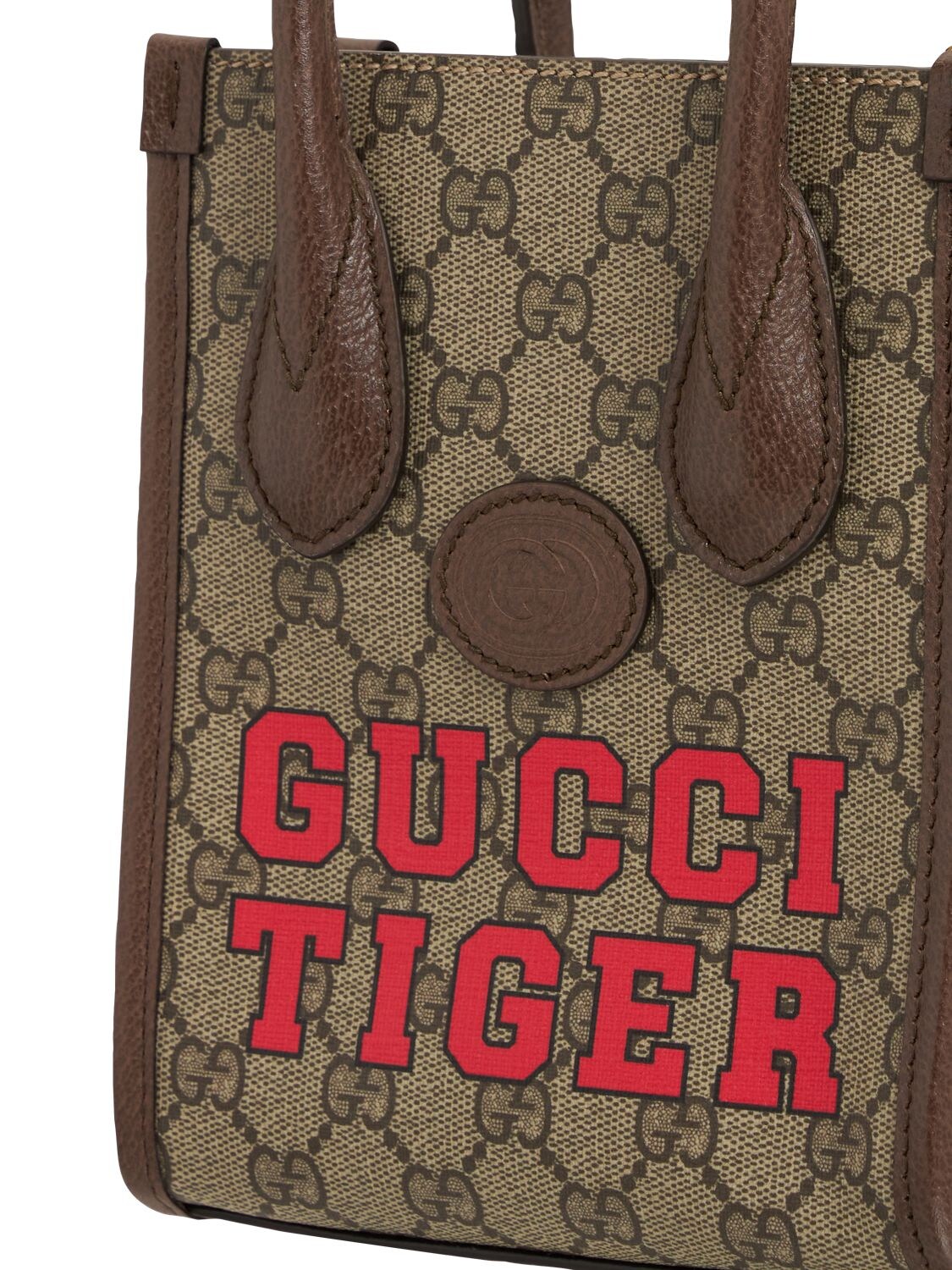 Gucci GG Supreme Tiger iPhone 7 Case Brown Cloth ref.625058 - Joli Closet