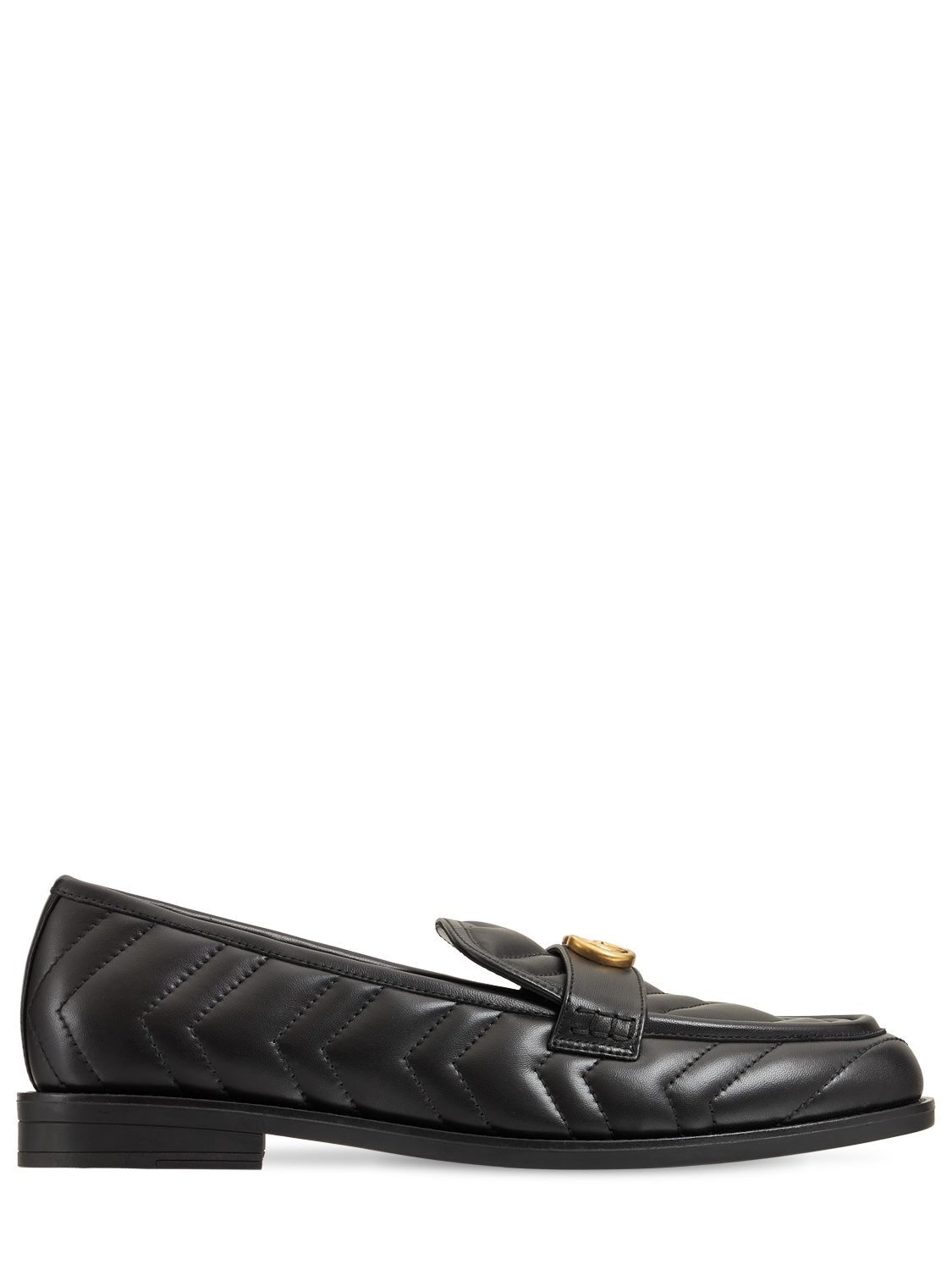 15mm Marmont Matelassé Leather Loafers